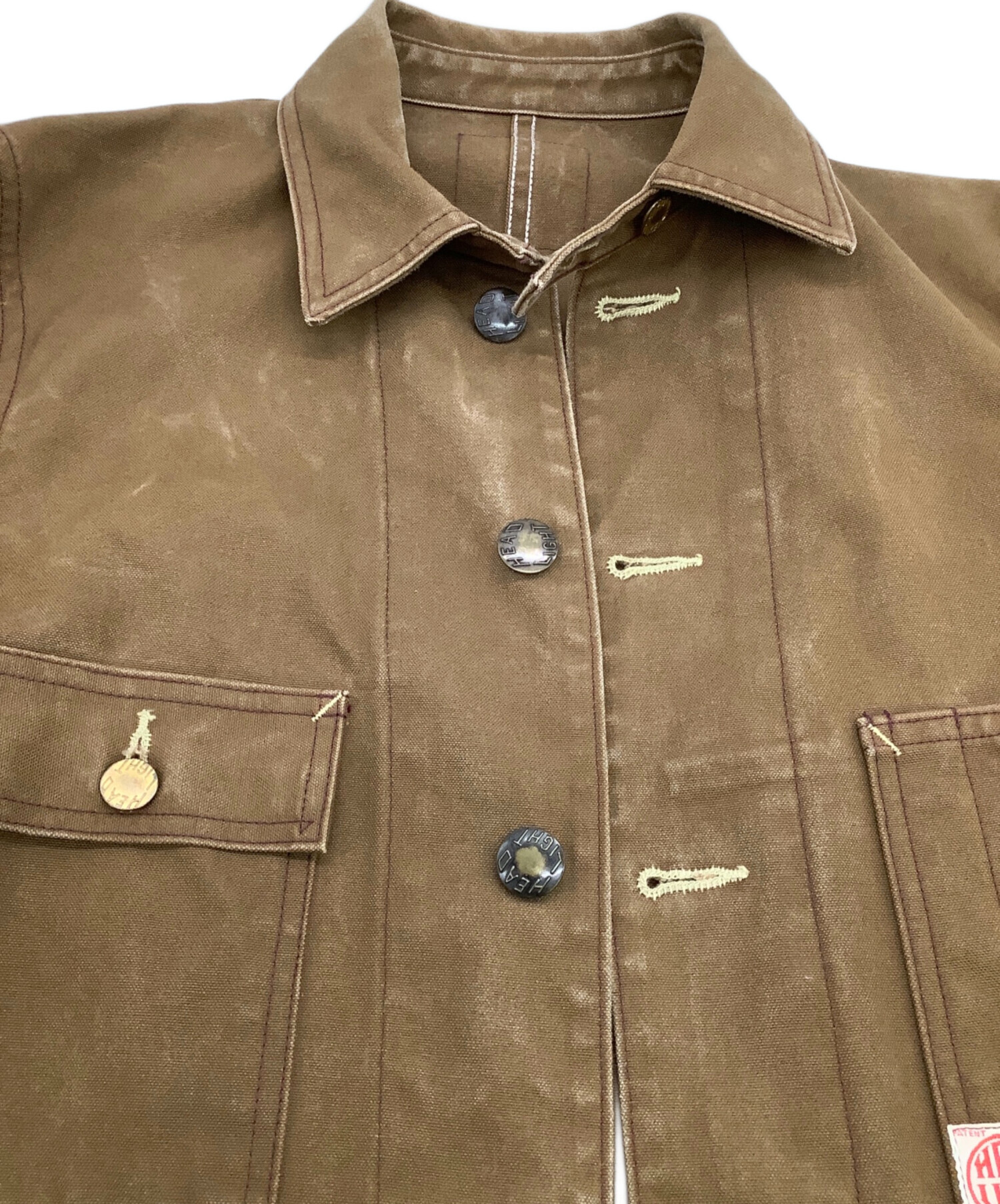 中古・古着通販】HEADLIGHT (ヘッドライト) 13oz.ブラウンダック