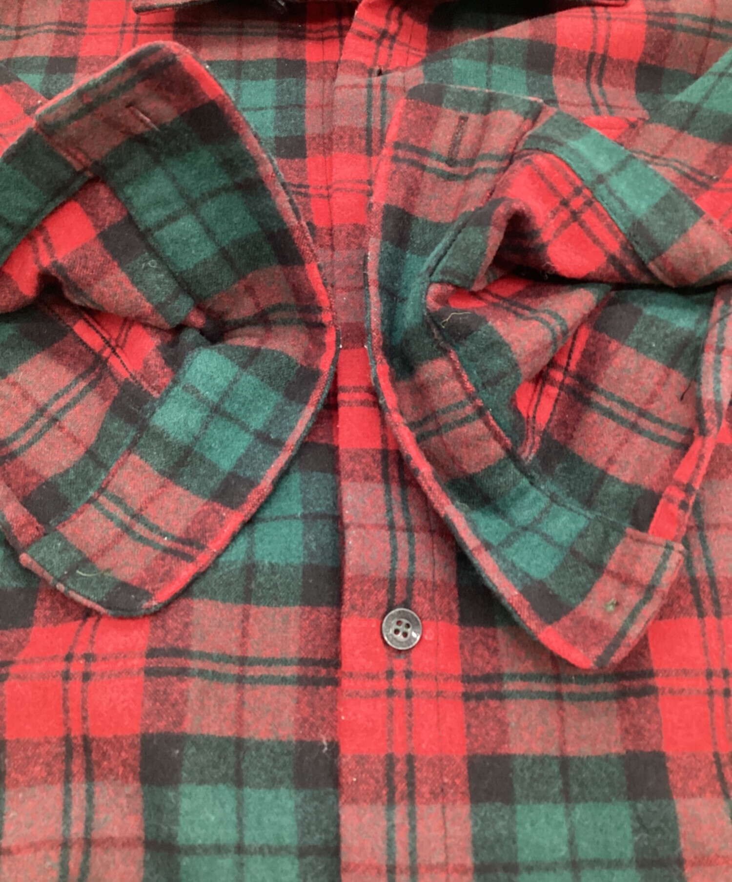 中古・古着通販】PENDLETON (ペンドルトン) ウール オープンカラー