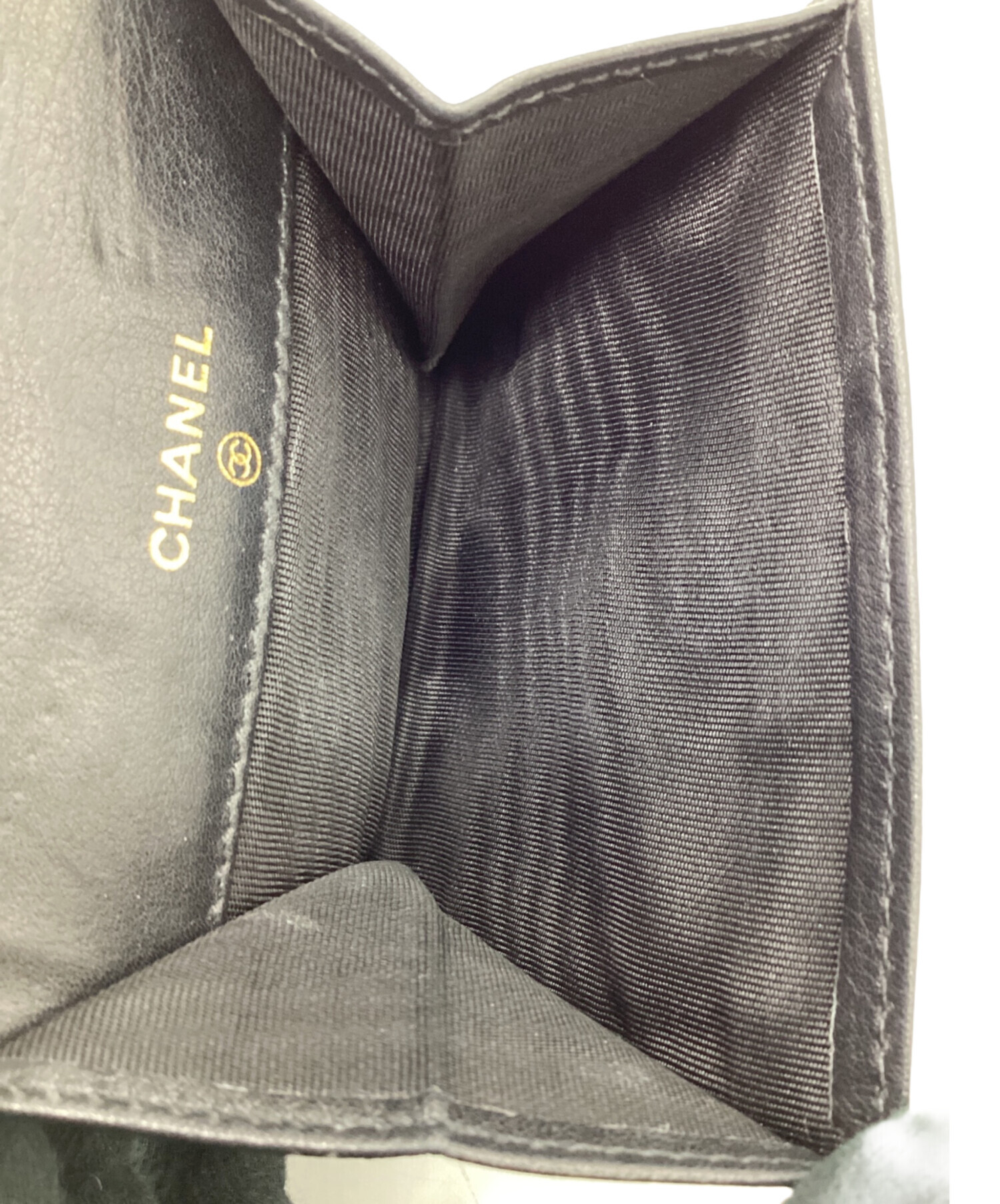 中古・古着通販】CHANEL (シャネル) キャビアスキン コインケース 