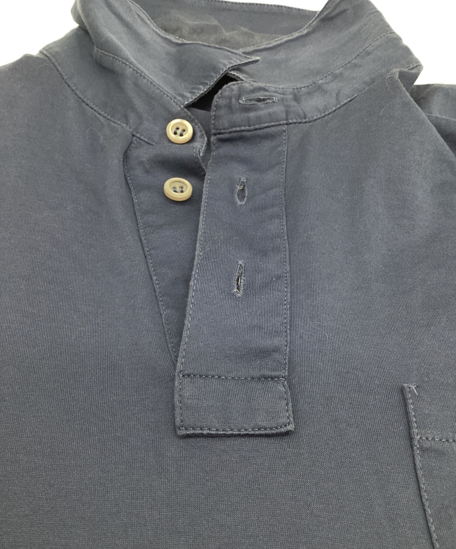 中古・古着通販】PRADA (プラダ) 半袖シャツ ネイビー サイズ:M