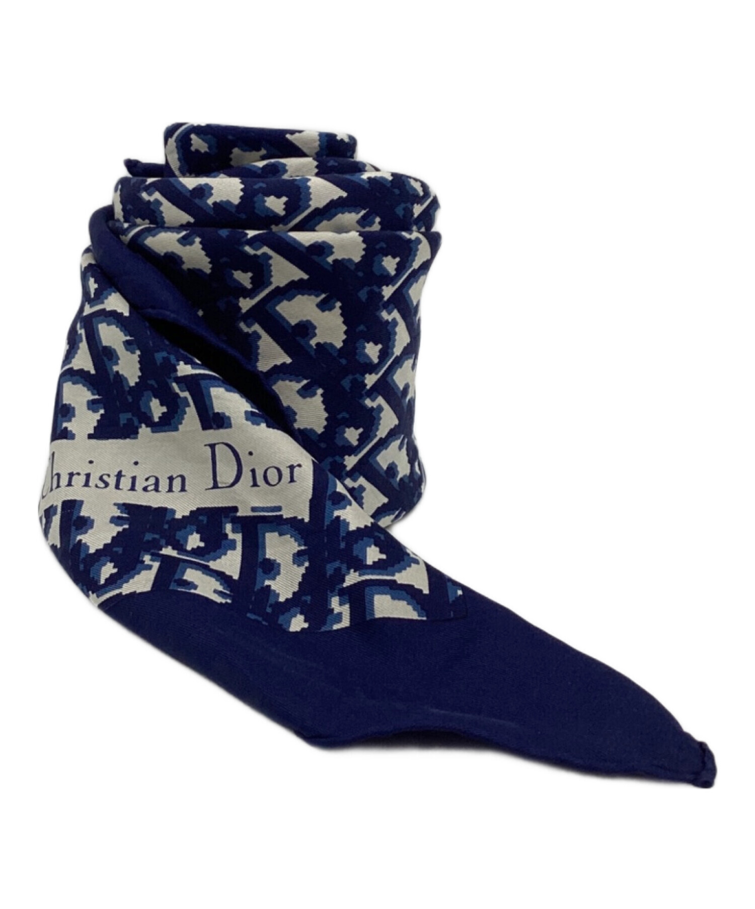 Christian Dior Echarpes シルクバンダナ スカーフ 中古・古着通販】Christian Dior ECHARPES (クリスチャンディオール