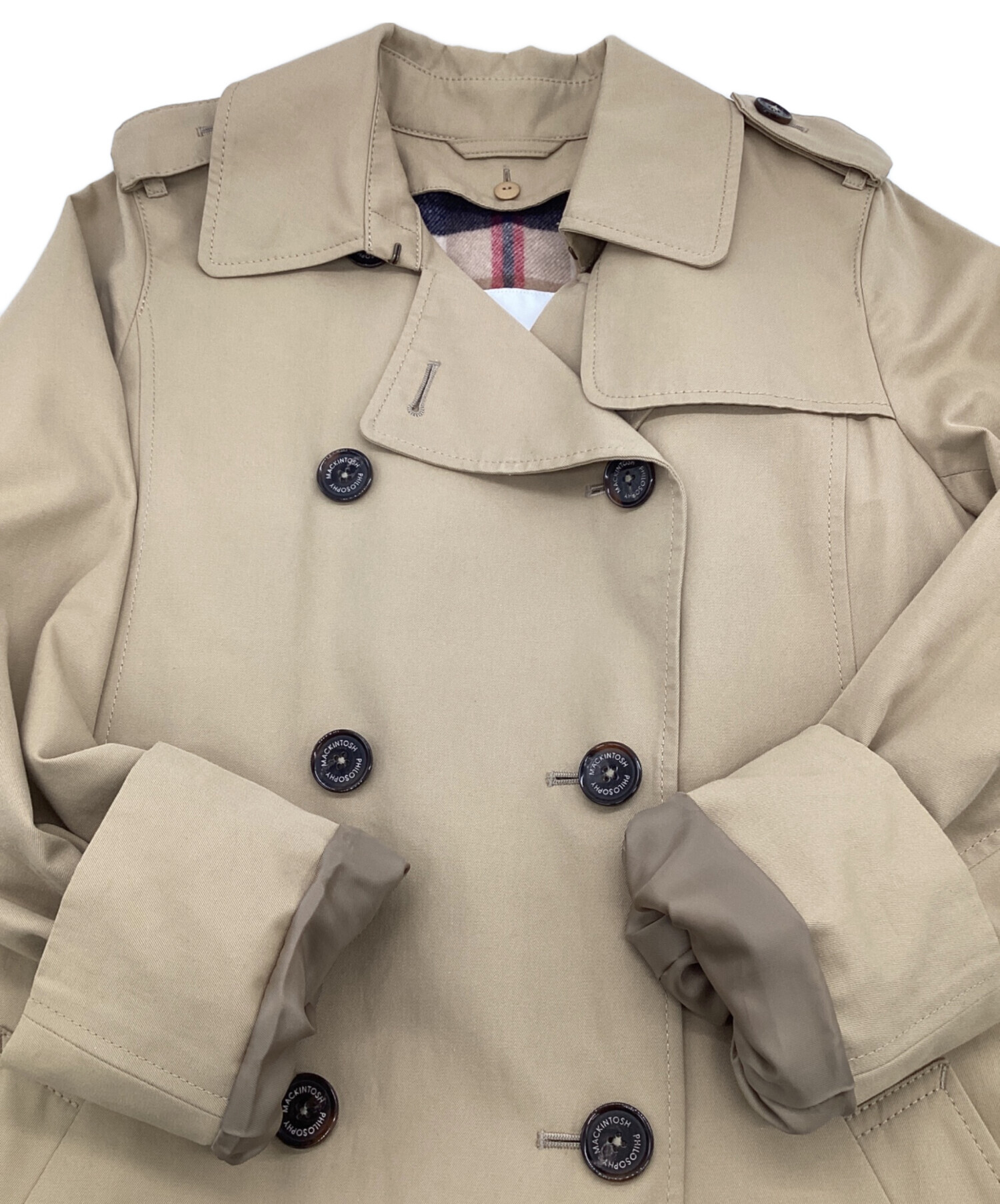 マッキントッシュフィロソフィー ライナー付き トレンチコート L ベージュ 中古・古着通販】MACKINTOSH PHILOSOPHY (マッキントッシュ