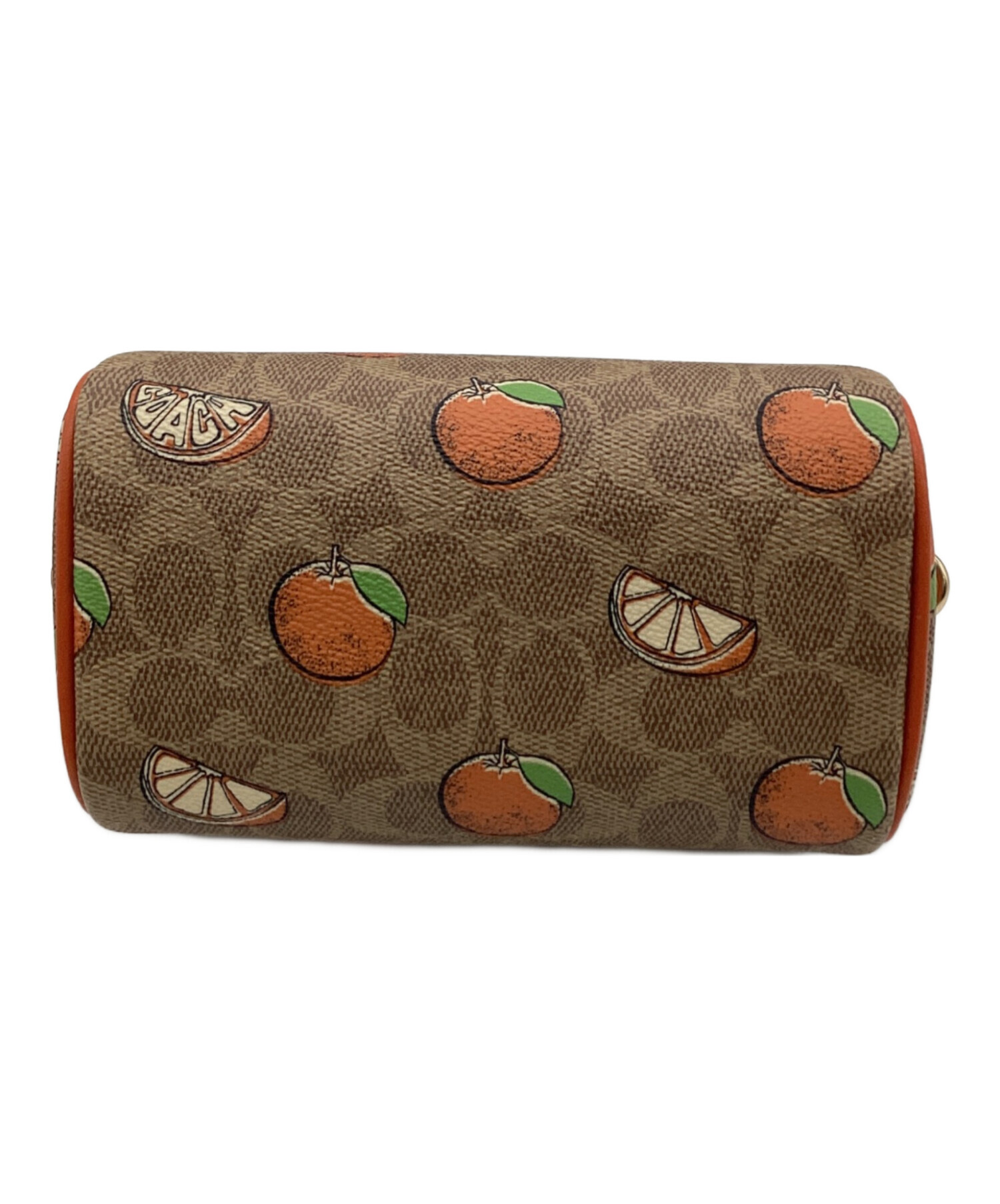 COACH ボディバッグ ベージュ/レッド COACH - 新品 コーチ COACH ウエストバッグ・ボディバッグ ベルト