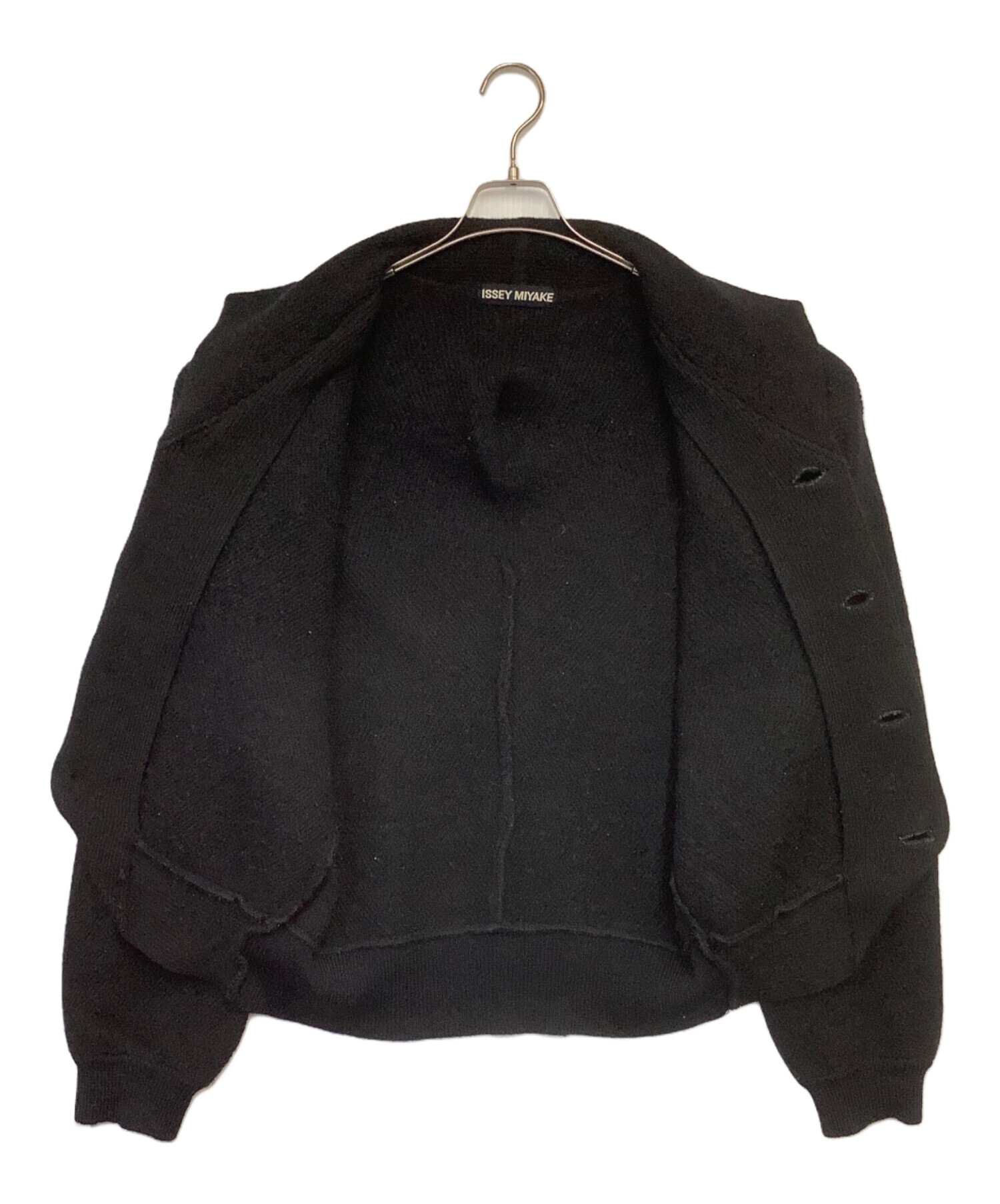 中古・古着通販】ISSEY MIYAKE (イッセイミヤケ) ニットジャケット