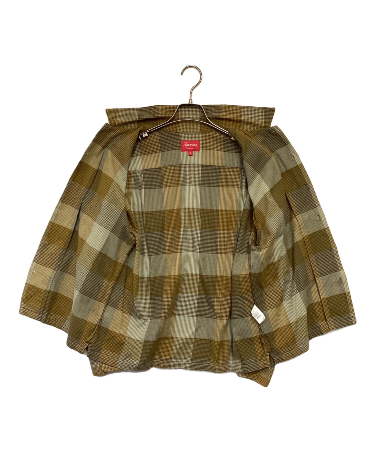 中古・古着通販】SUPREME (シュプリーム) PLAID FLANNEL SHIRT 