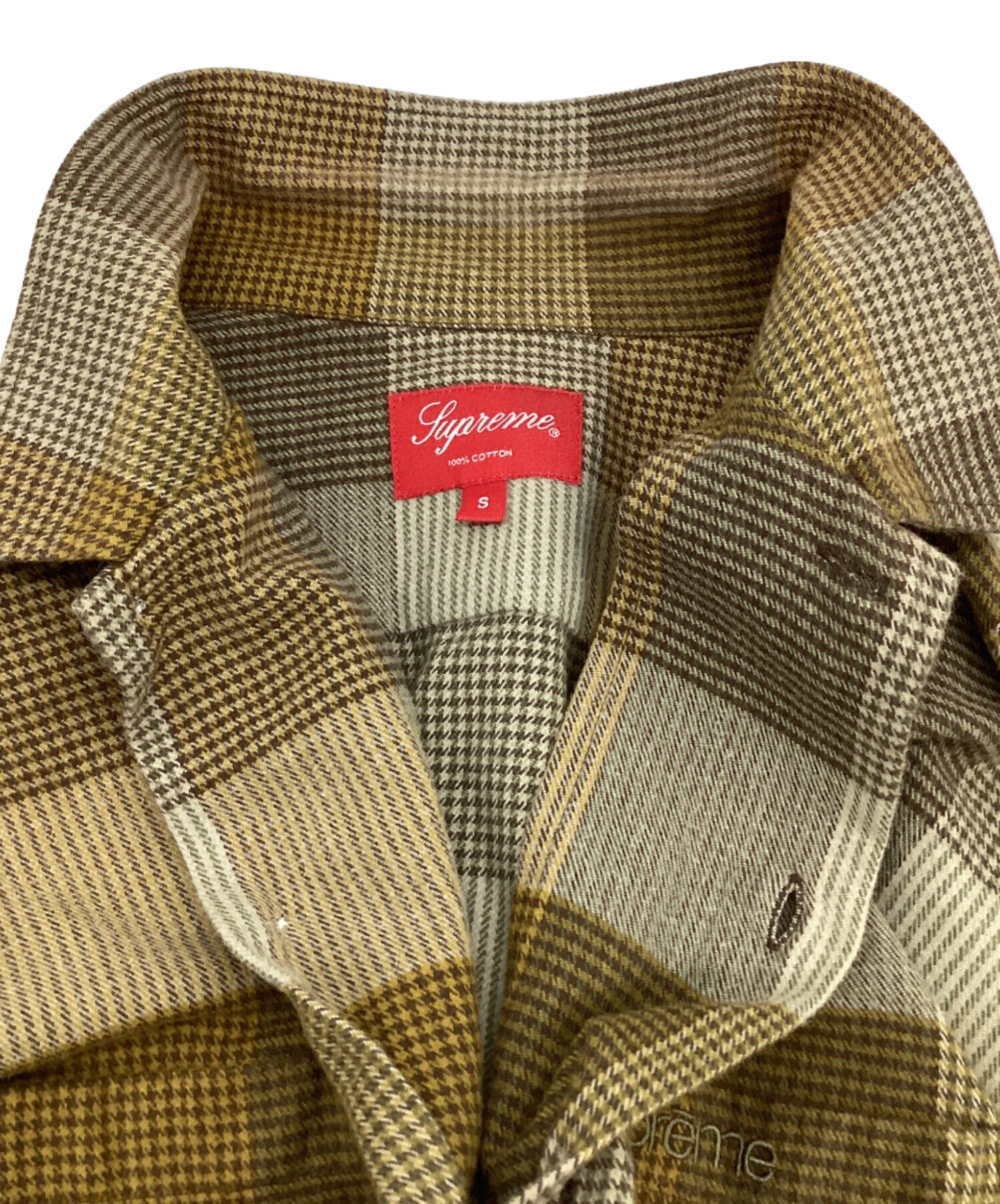 中古・古着通販】SUPREME (シュプリーム) PLAID FLANNEL SHIRT 