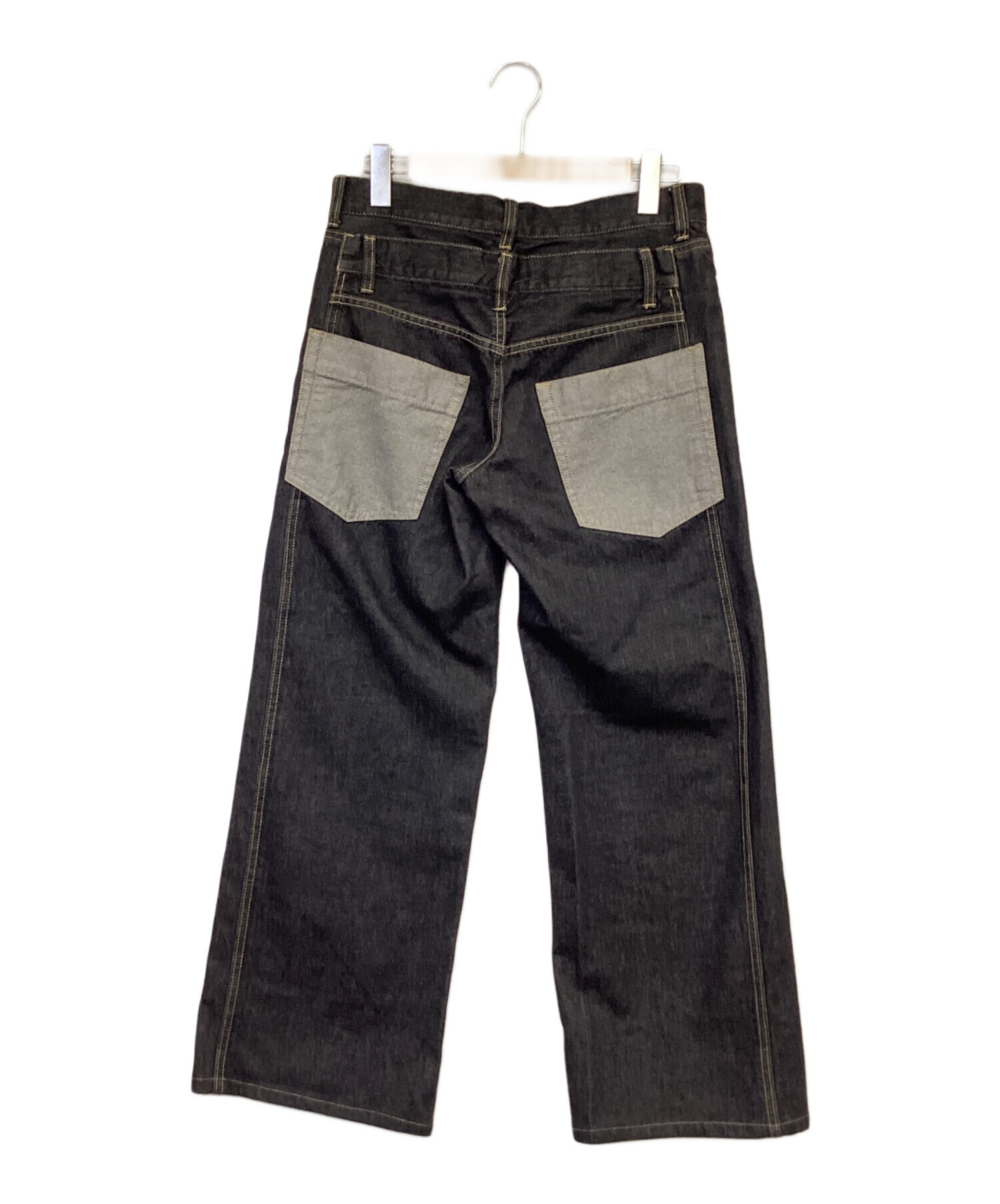 パンツ sly DOUBLE BELT WIDE denim PT DOUBLE BELT WIDE FLARE PT-C｜スライの通販｜&mall（アンドモール