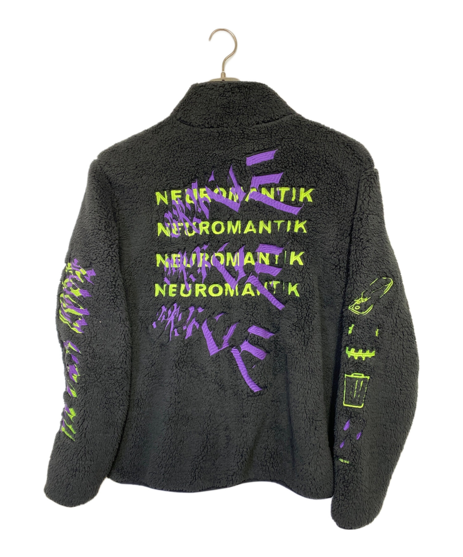 中古・古着通販】DIESEL (ディーゼル) ボアジャケット ブラック サイズ