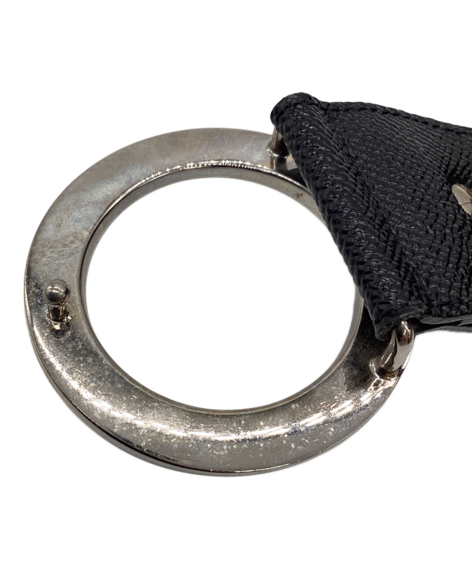 中古・古着通販】BVLGARI (ブルガリ) サークル ロゴ ベルト ブラック