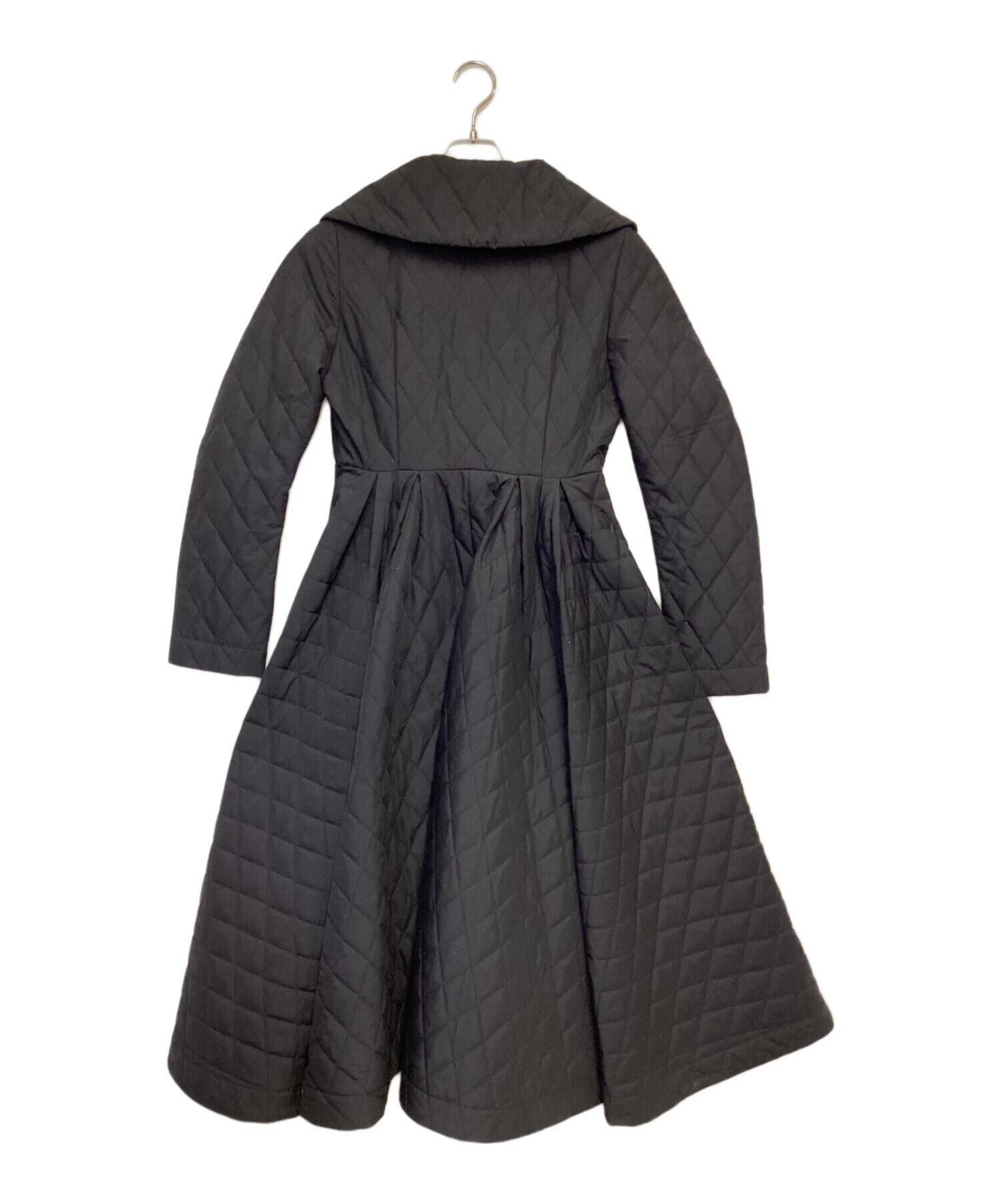 JENNE フード付きオリーブ色フレアコート Sサイズ JENNE フード付きオリーブ色フレアコート Sサイズ