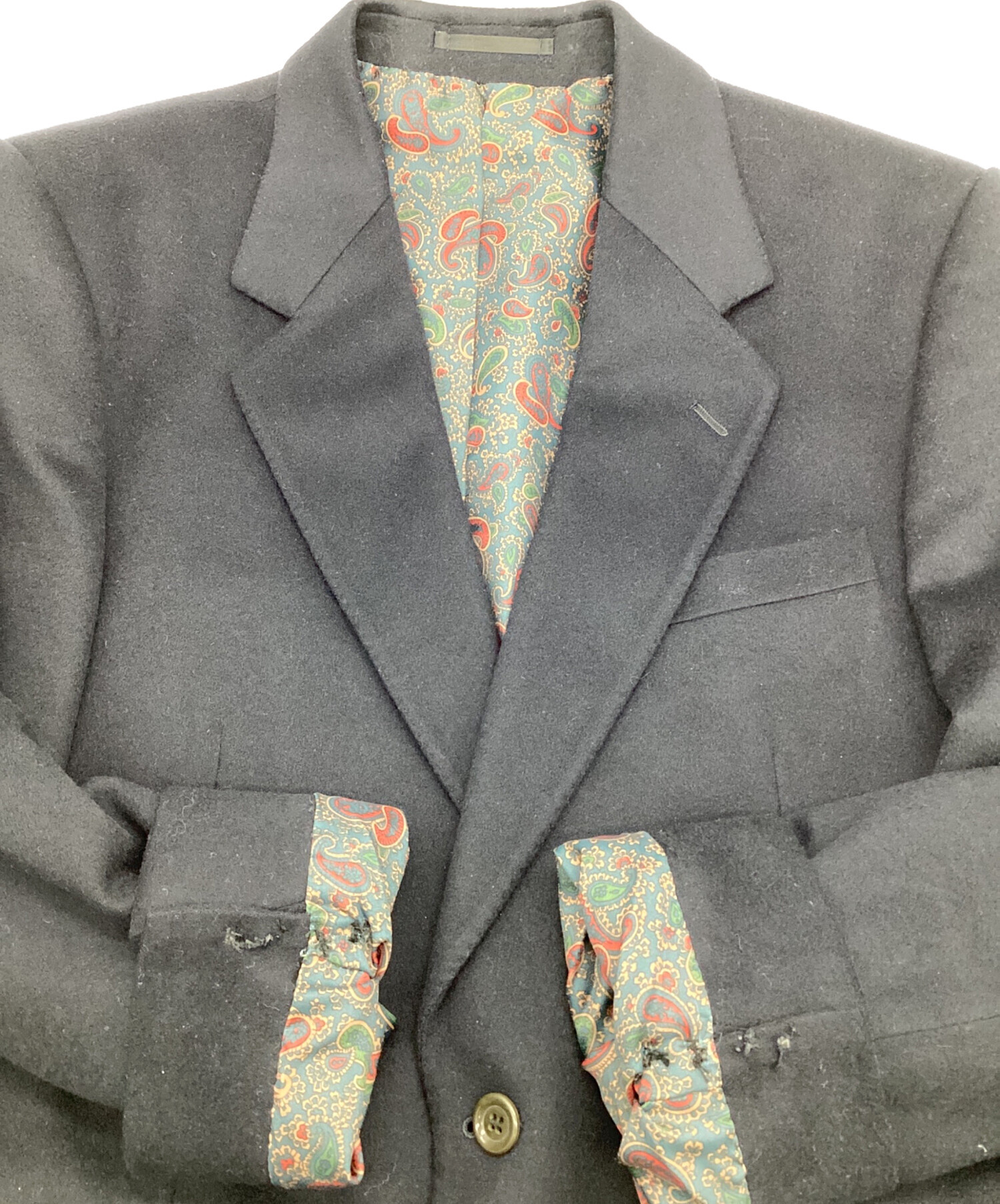 中古・古着通販】Aquascutum (アクアスキュータム) カシミヤテーラード