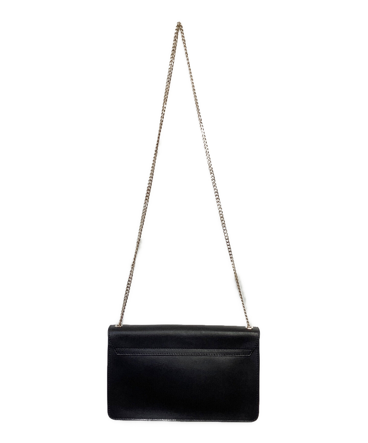 中古・古着通販】FURLA (フルラ) チェーンショルダーバッグ ブラック