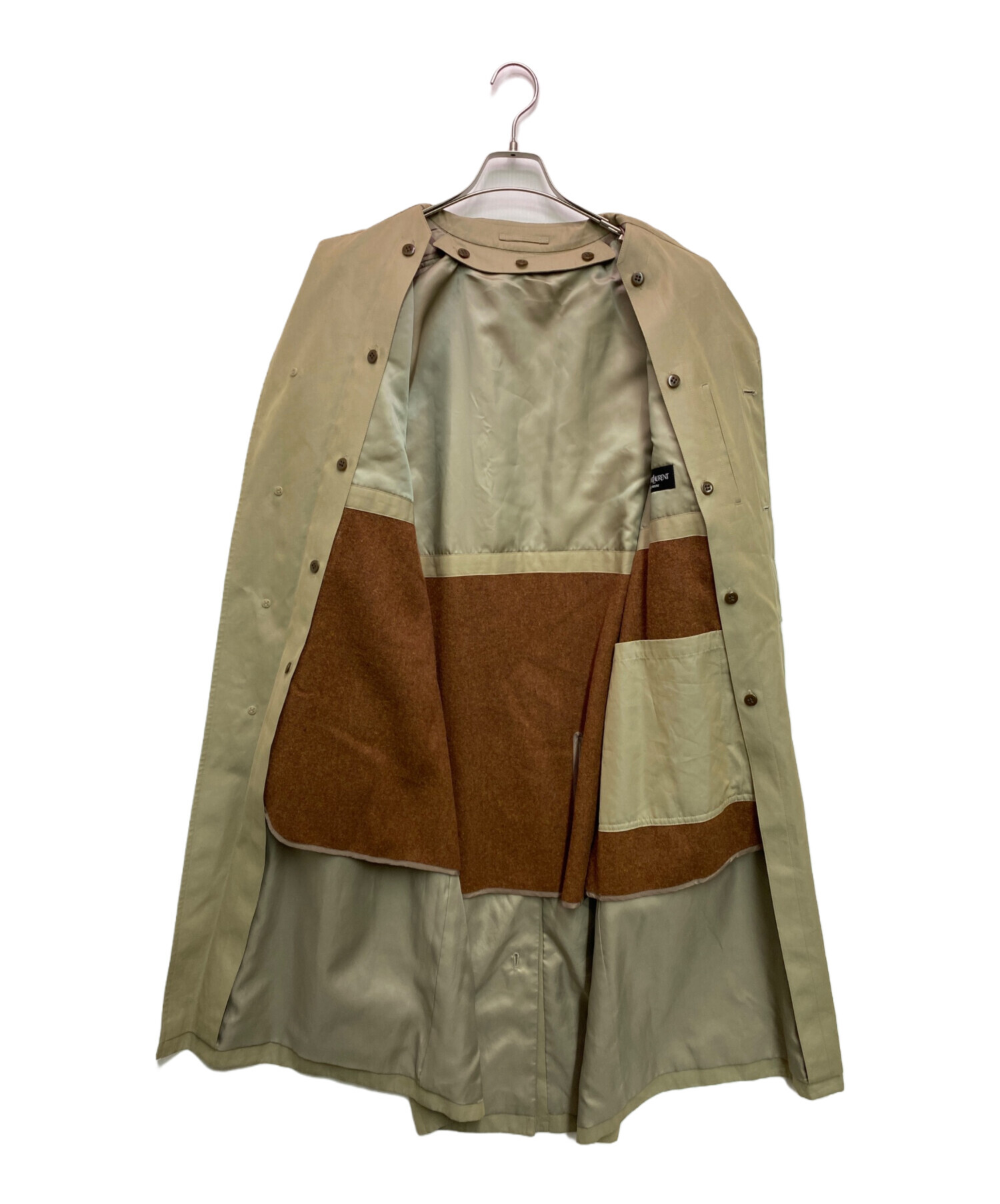 中古・古着通販】Yves Saint Laurent (イヴサンローラン) ステンカラー