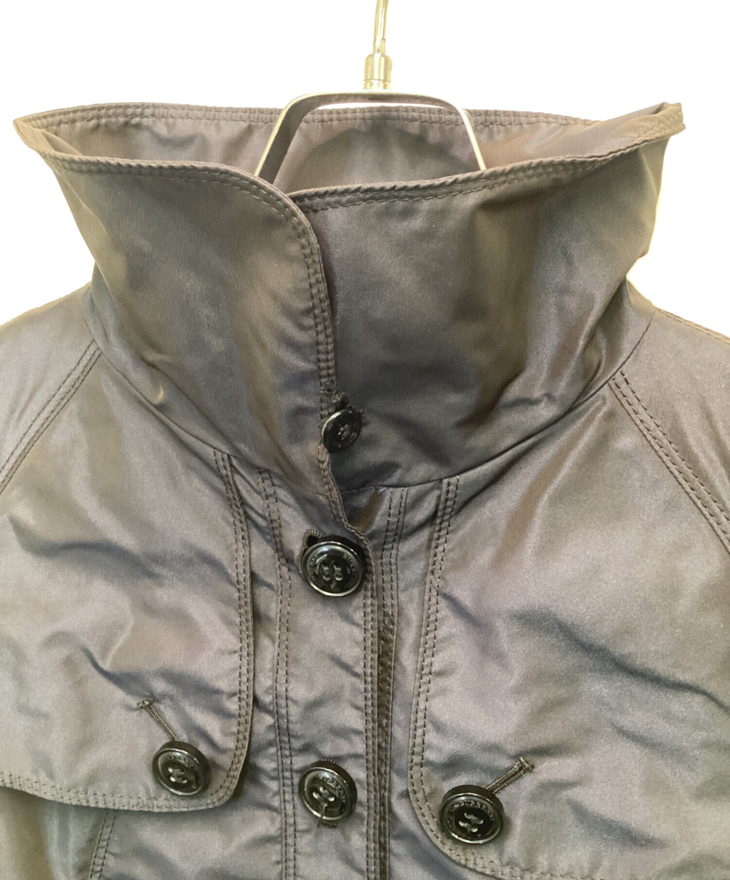 中古・古着通販】BURBERRY (バーバリー) ショートジャケット パープル