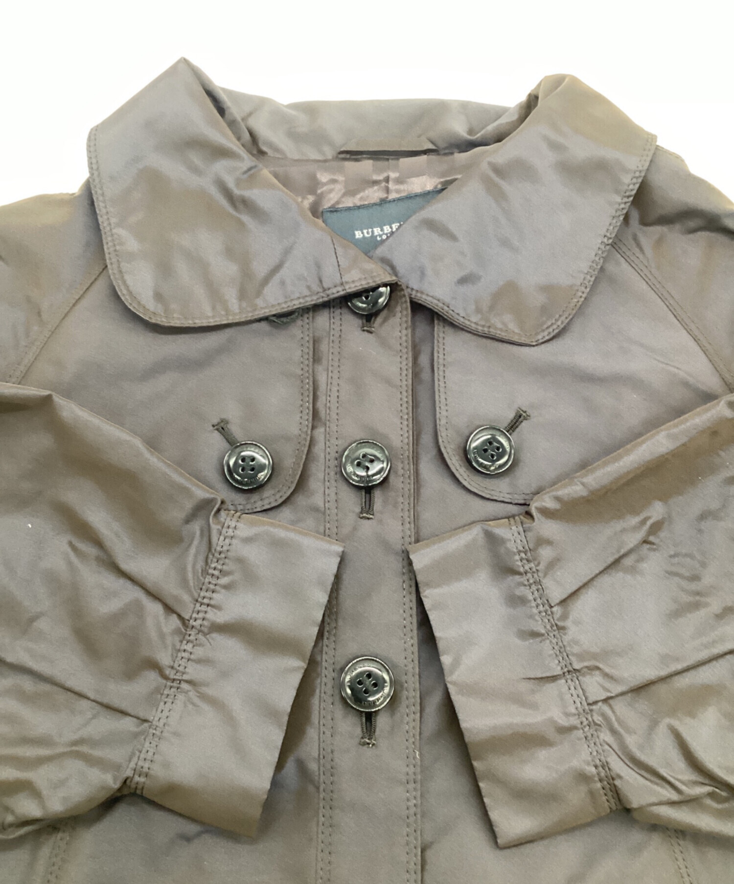 中古・古着通販】BURBERRY (バーバリー) ショートジャケット パープル