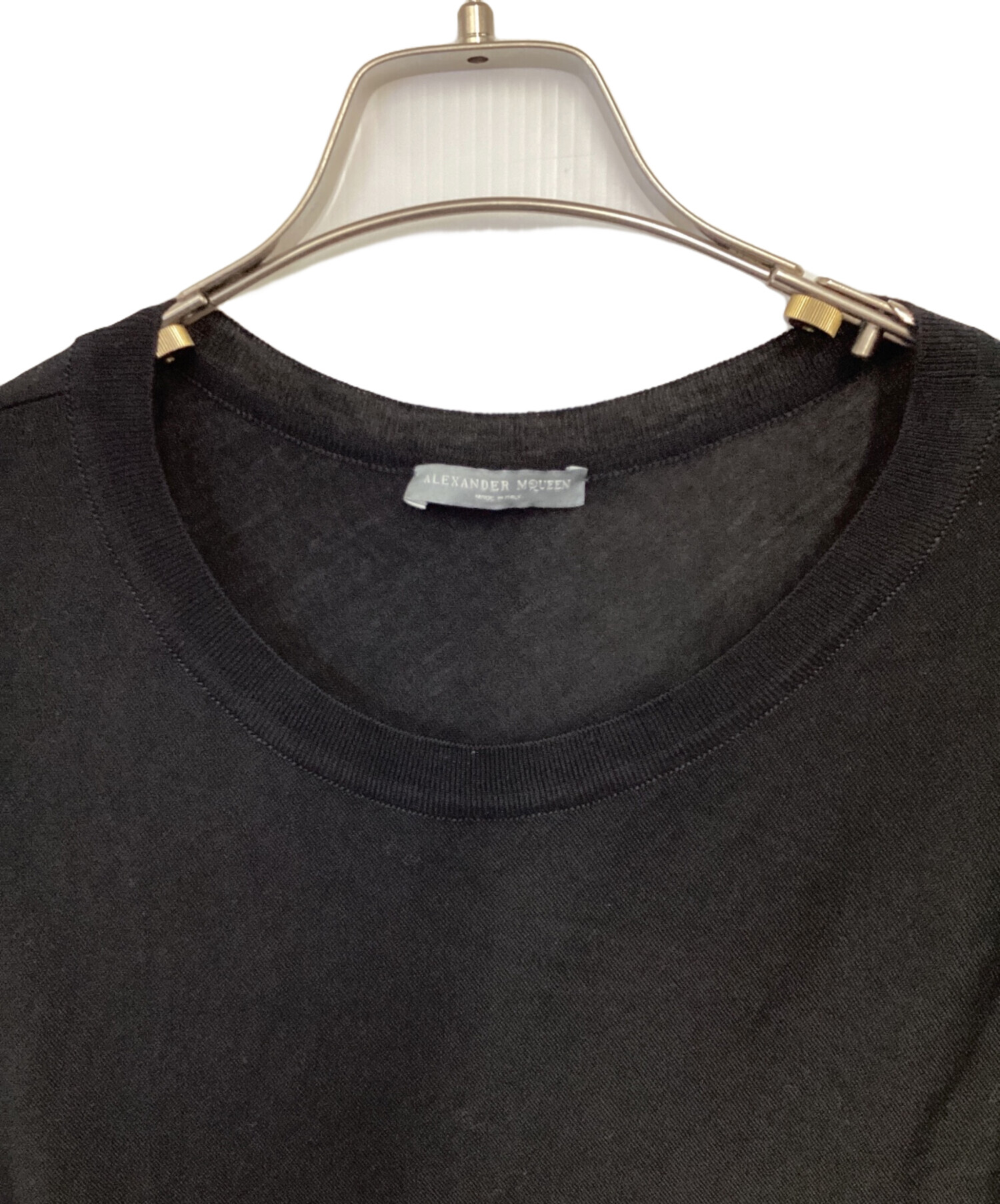 ALEXANDERMCQUEEN アレキサンダーマックイーン　ブラックワンピース アレキサンダーマックイーン AlexanderMcQueen ドレス 限定 ALEXANDER