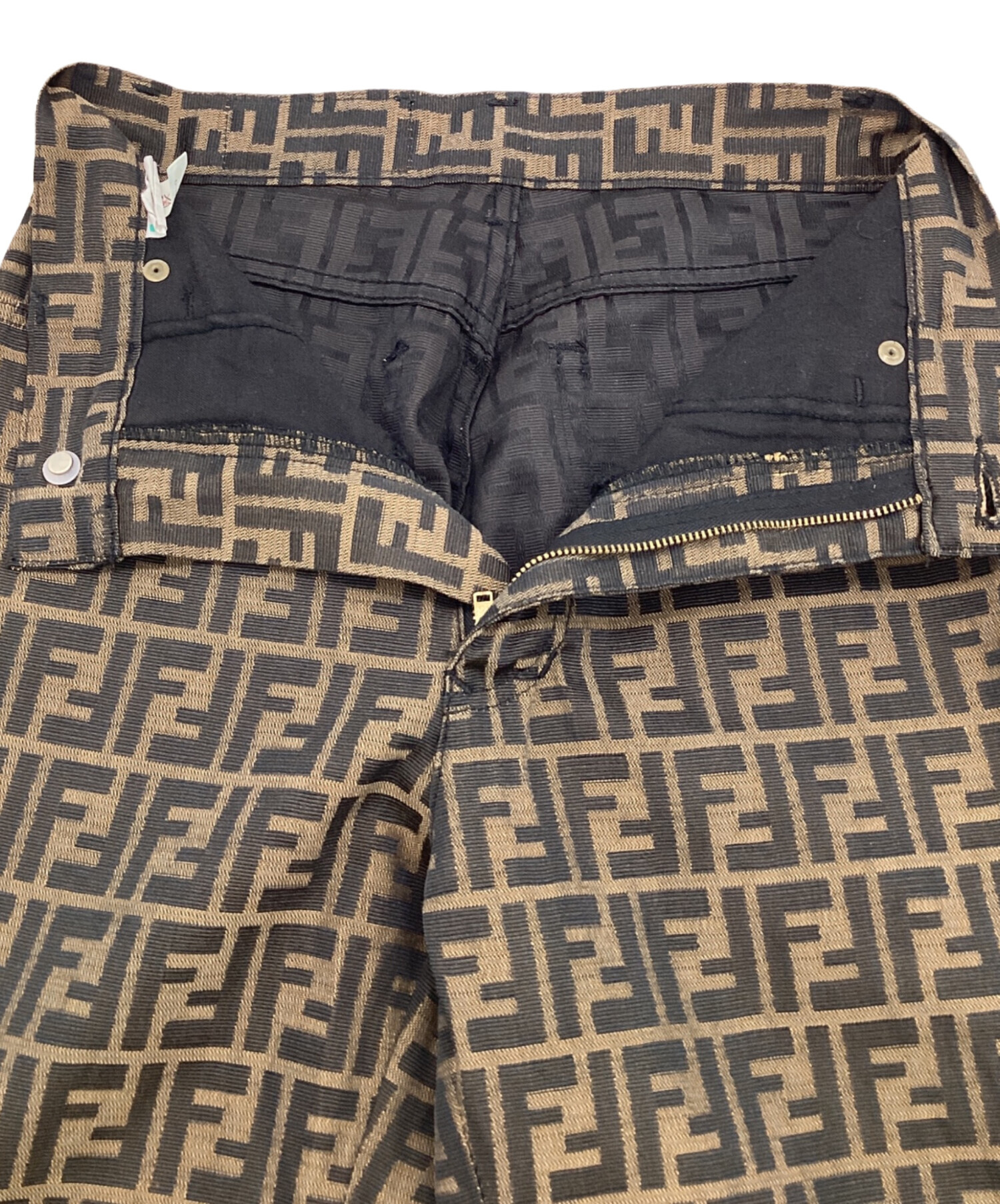 中古・古着通販】FENDI JEANS (フェンディ ジーンズ) ズッカ柄パンツ