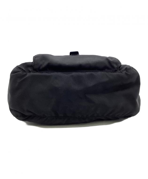 中古・古着通販】PRADA (プラダ) ナイロンショルダーバッグ ブラック