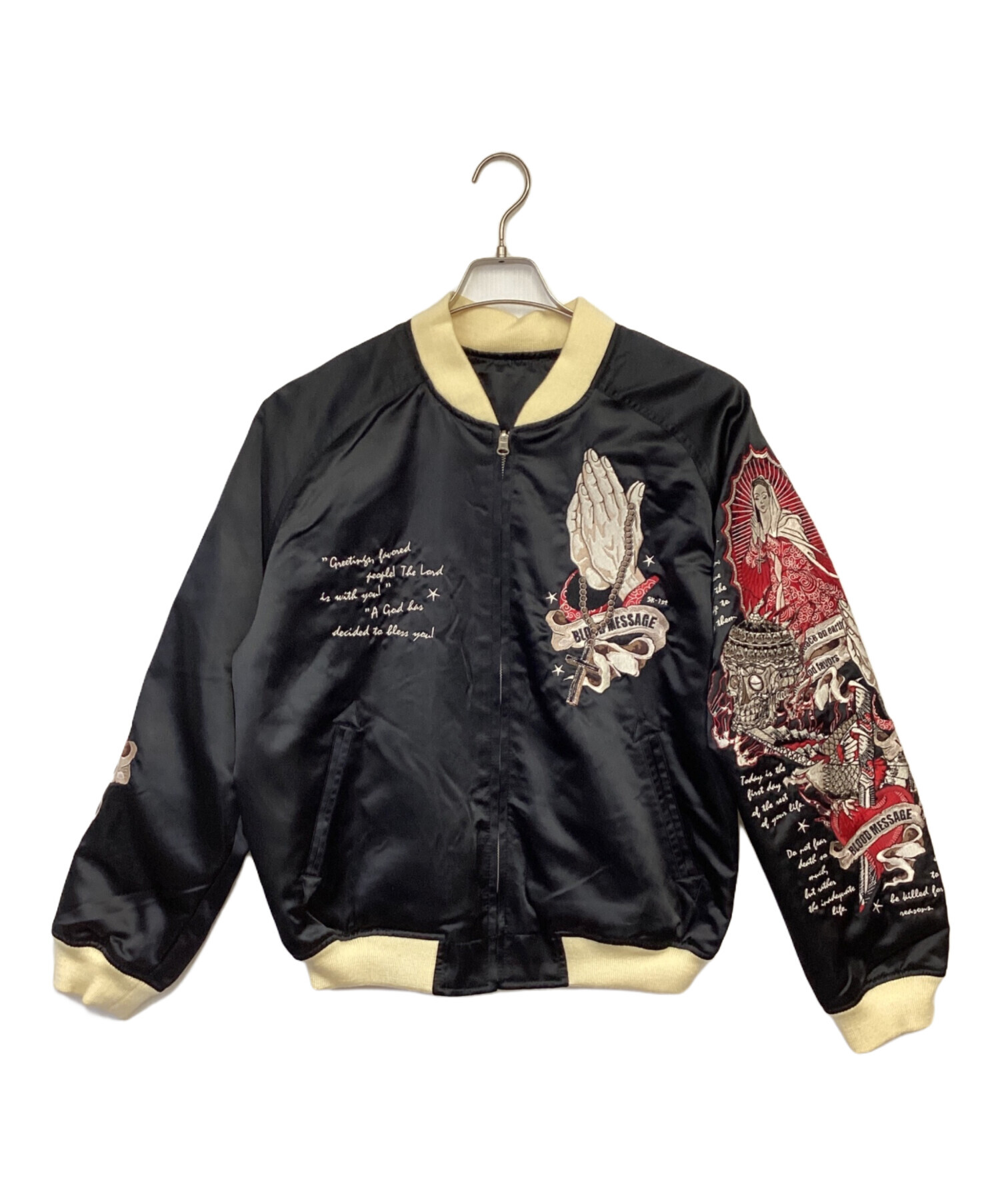 中古・古着通販】BLOOD MESSAGE (ブラッドメッセージ) スカジャン