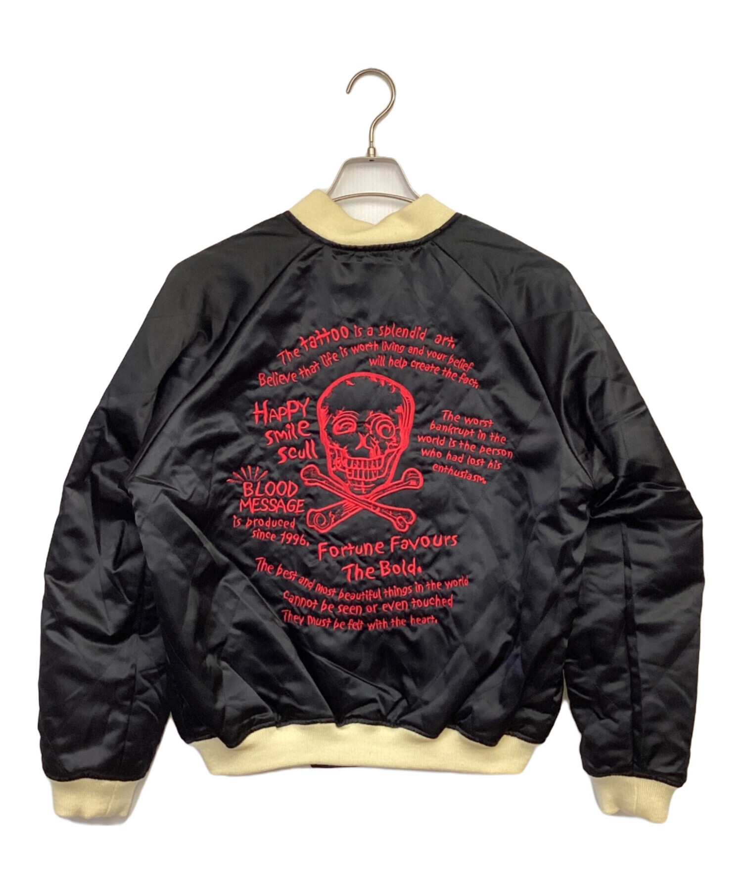 BLOOD MESSAGE ブラッドメッセージ スカジャン リバーシブル　ベロア BLOOD MESSAGE ブラッドメッセージ スカジャン リバーシブル ベロア