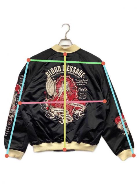 中古・古着通販】BLOOD MESSAGE (ブラッドメッセージ) スカジャン