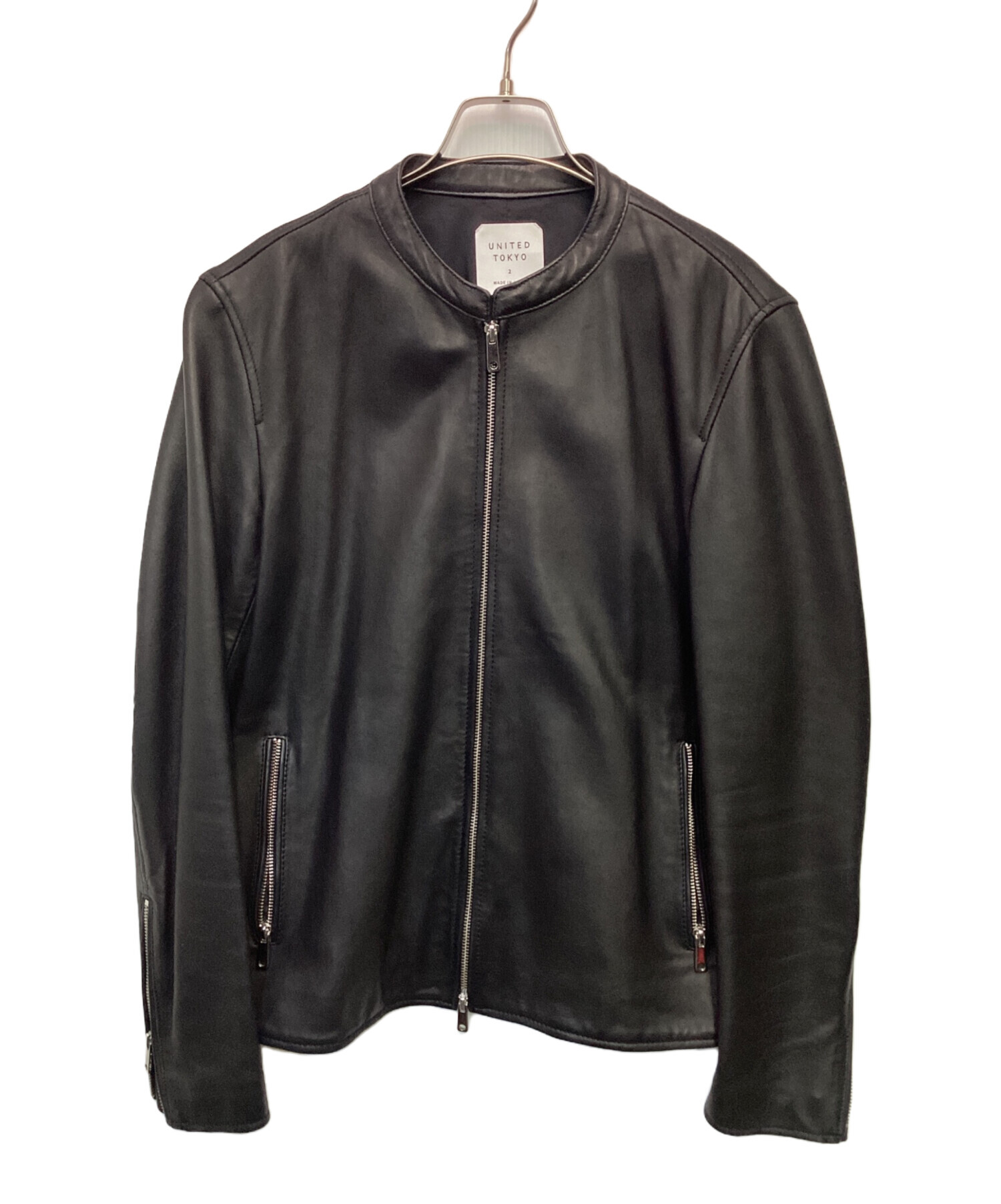 UNITED TOKYO ラムレザージャケット 中古・古着通販】UNITED TOKYO (ユナイテッドトーキョー) ラムレザー
