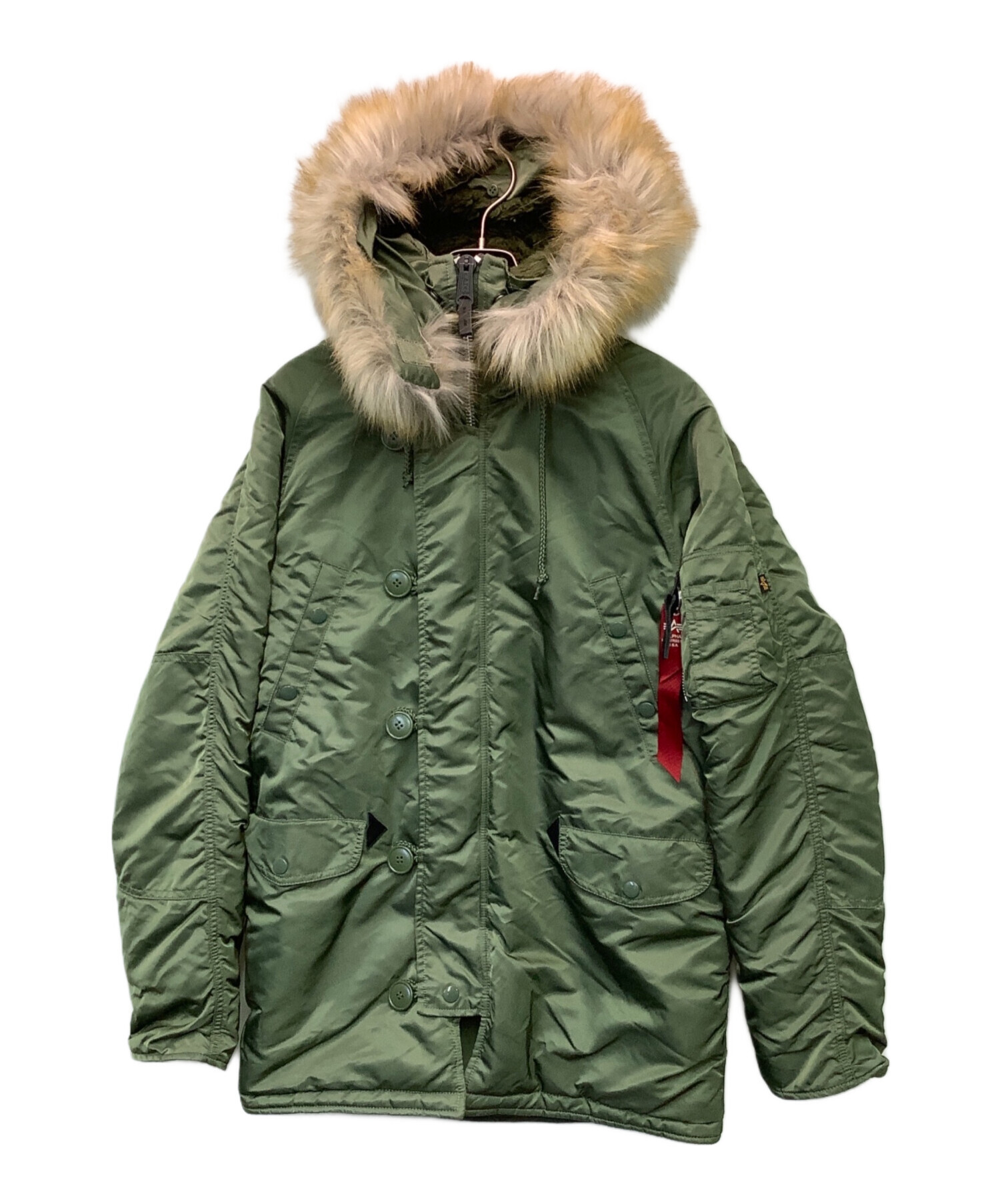 中古・古着通販】ALPHA (アルファ) N-3Bフライトジャケット オリーブ