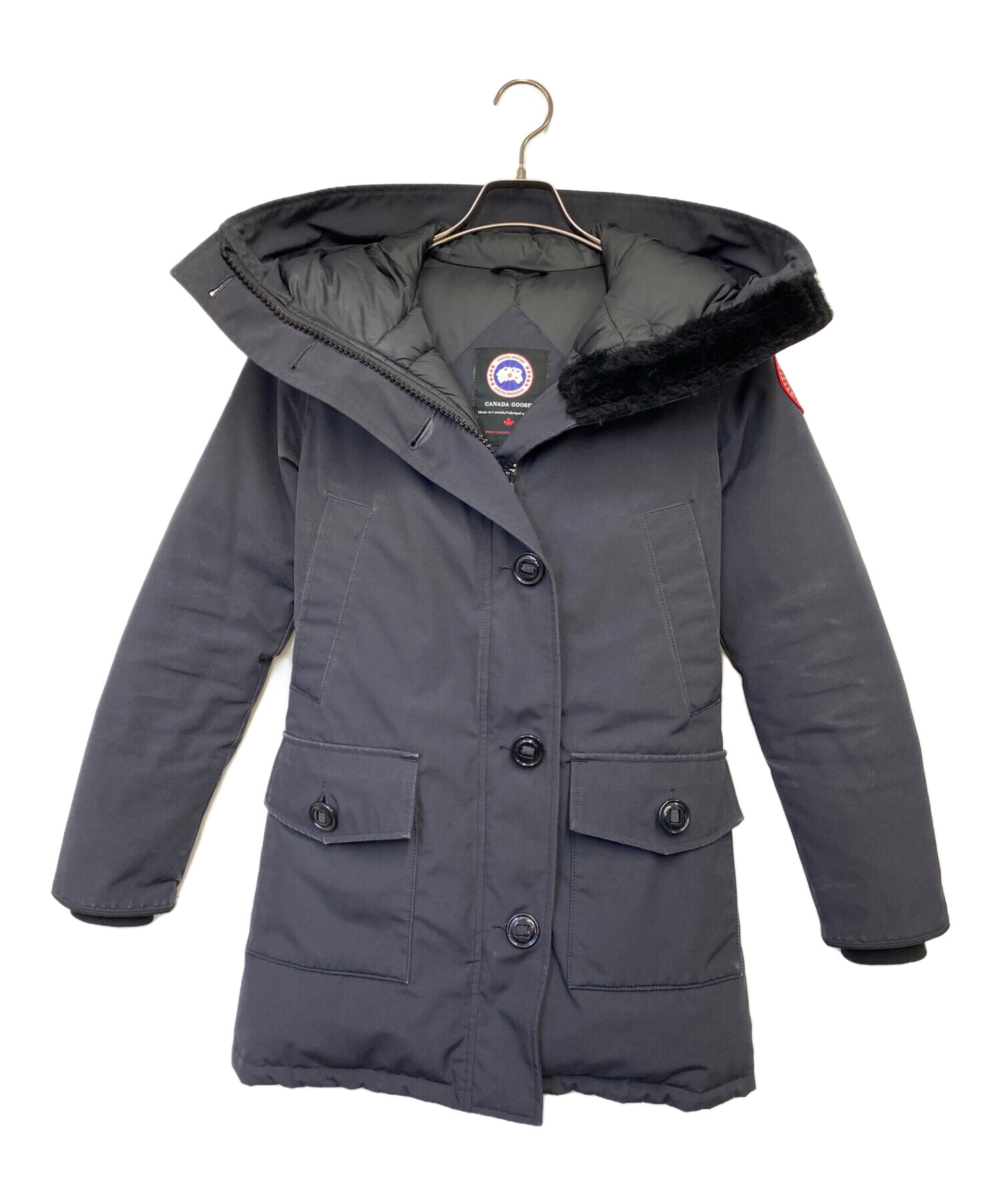 中古・古着通販】CANADA GOOSE (カナダグース) CITADEL PARKA ブラック 