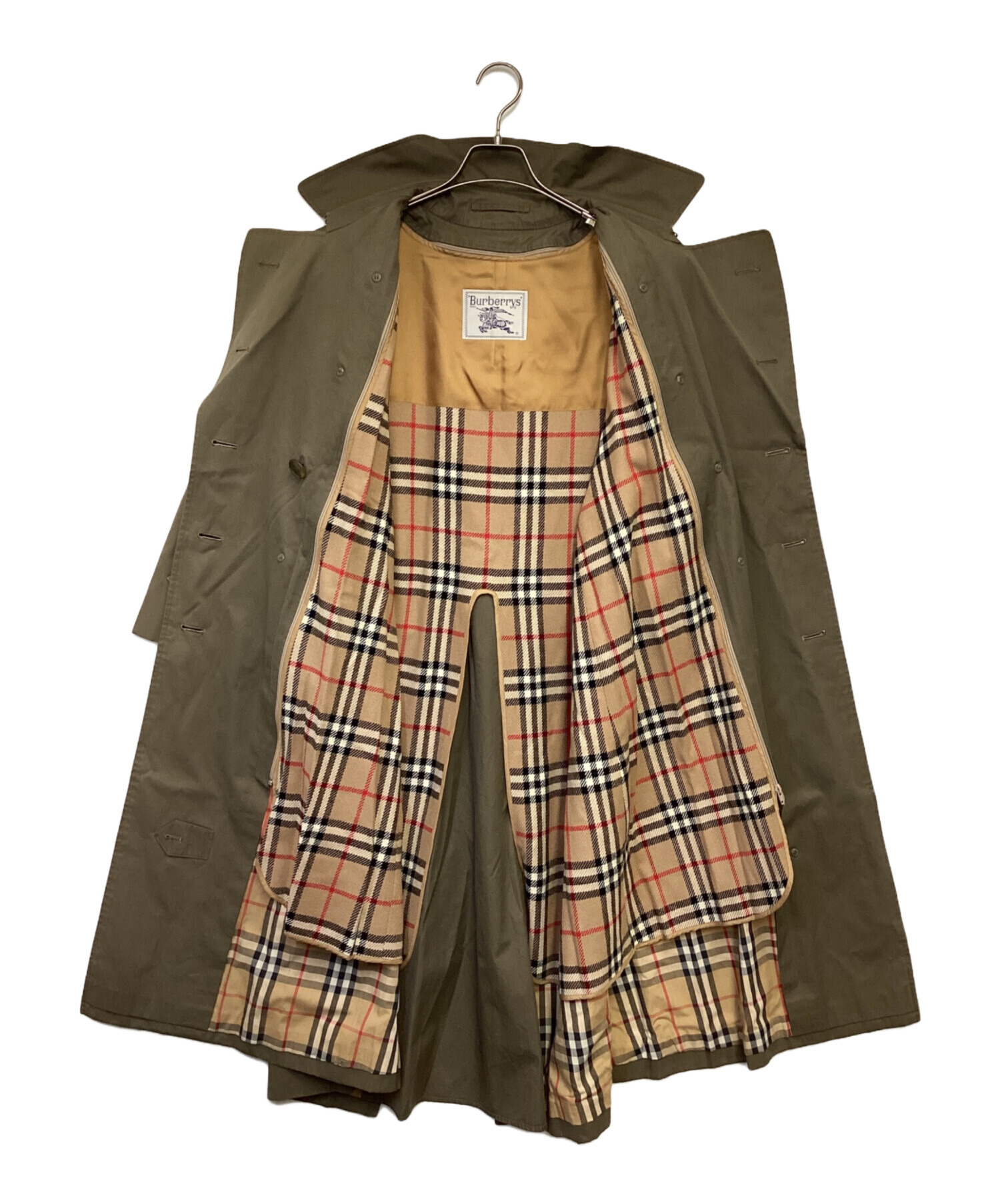 BURBERRYS バーバリーズ ライナー付トレンチコート 7AR 中古・古着通販】BURBERRY (バーバリー) ライナー付ステンカラーコート