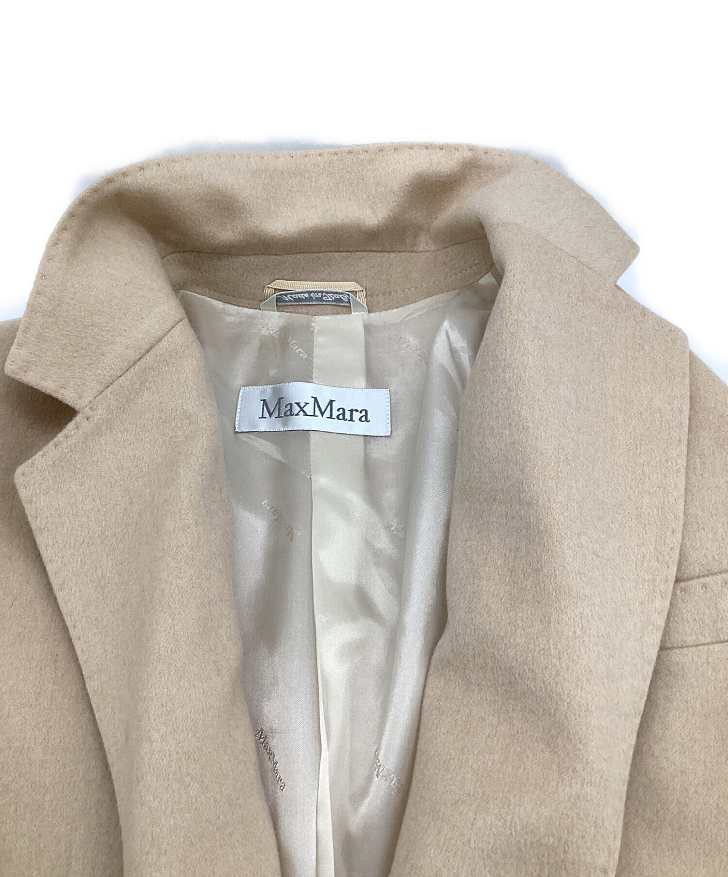 中古・古着通販】MaxMara (マックスマーラ) キャメル 3B テーラード