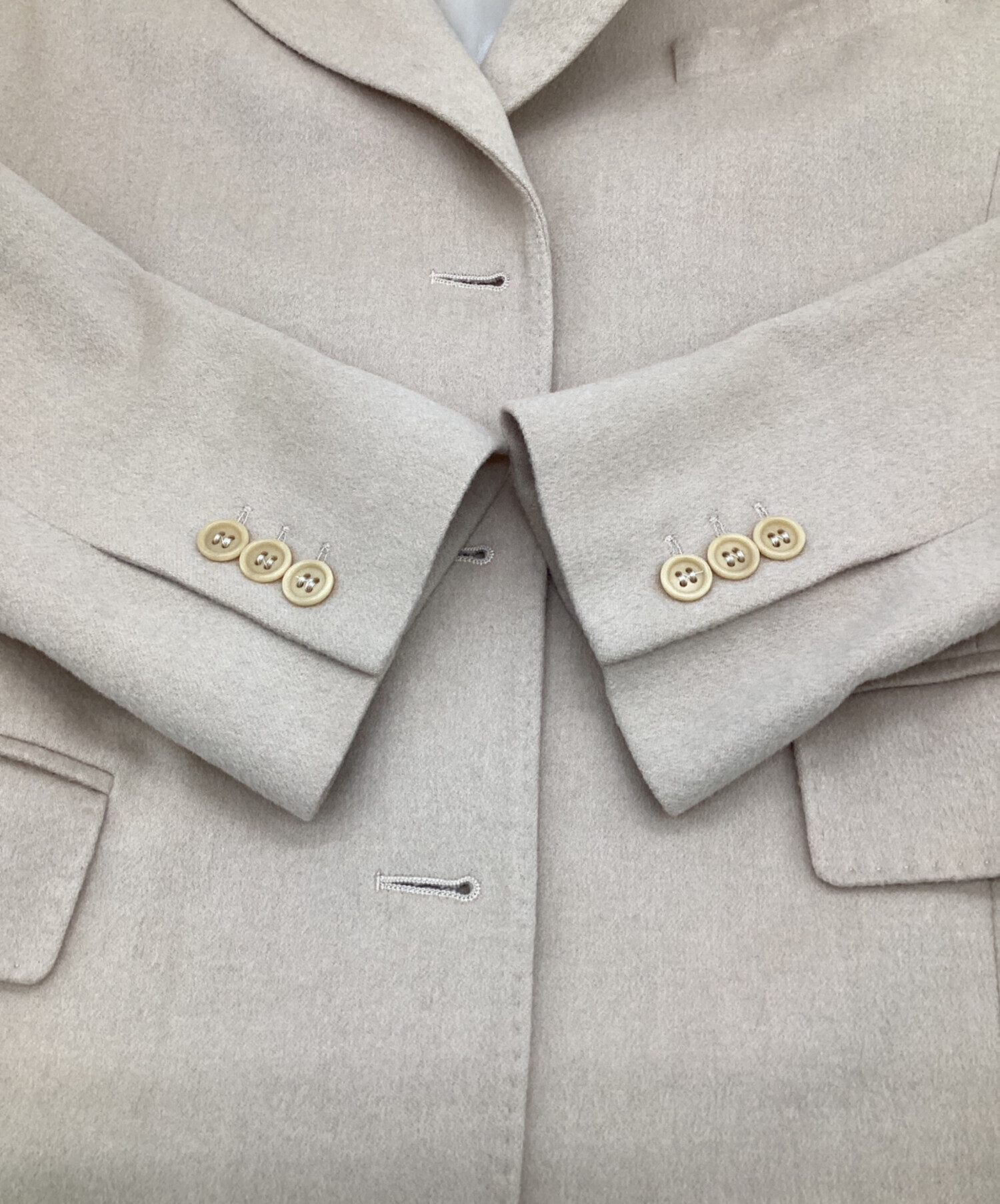 中古・古着通販】MaxMara (マックスマーラ) キャメル 3B テーラード