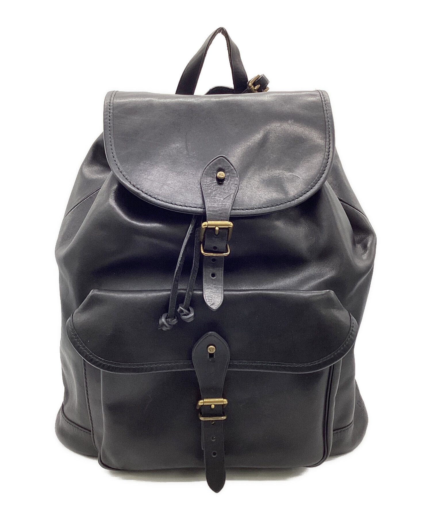 Ralph Lauren レザー リュック ヴィンテージ 中古・古着通販】POLO RALPH LAUREN (ポロ・ラルフローレン) レザー
