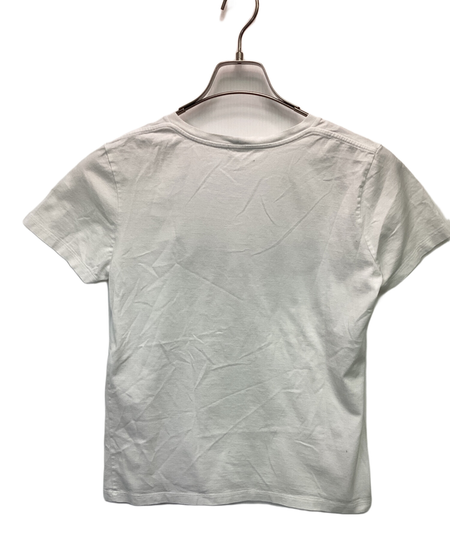 中古・古着通販】CELINE (セリーヌ) ロゴカットソー ホワイト サイズ