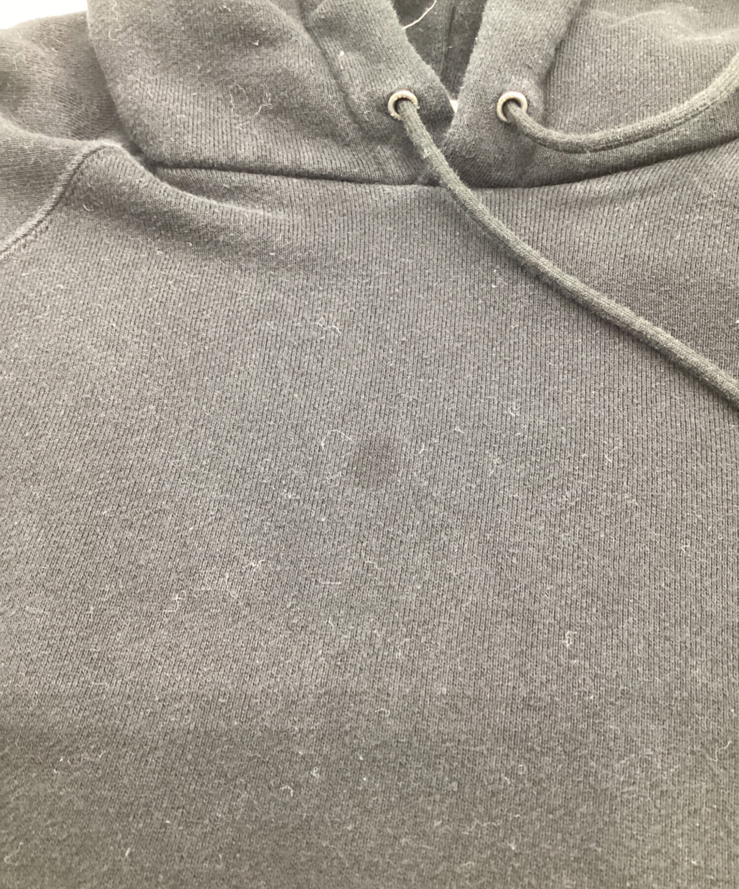 中古・古着通販】CELINE (セリーヌ) バックプリントパーカー ブラック