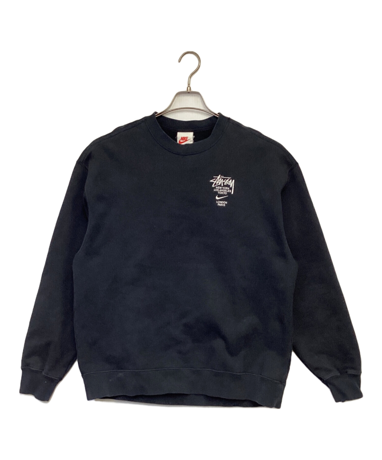 中古・古着通販】NIKE (ナイキ) stussy (ステューシー) Fleece Crew