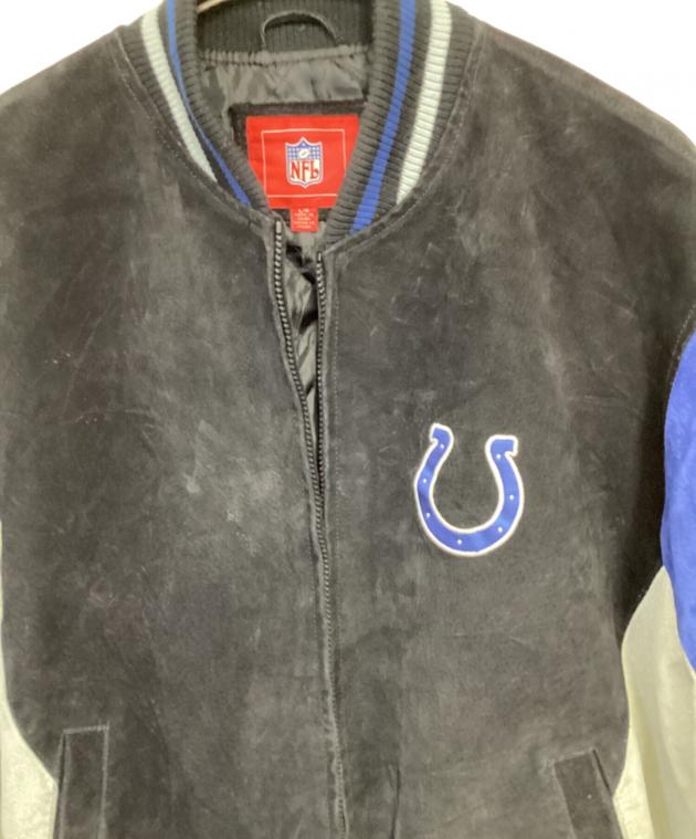 中古・古着通販】NFL (エヌエフエル) ピッグスエード スタジャン