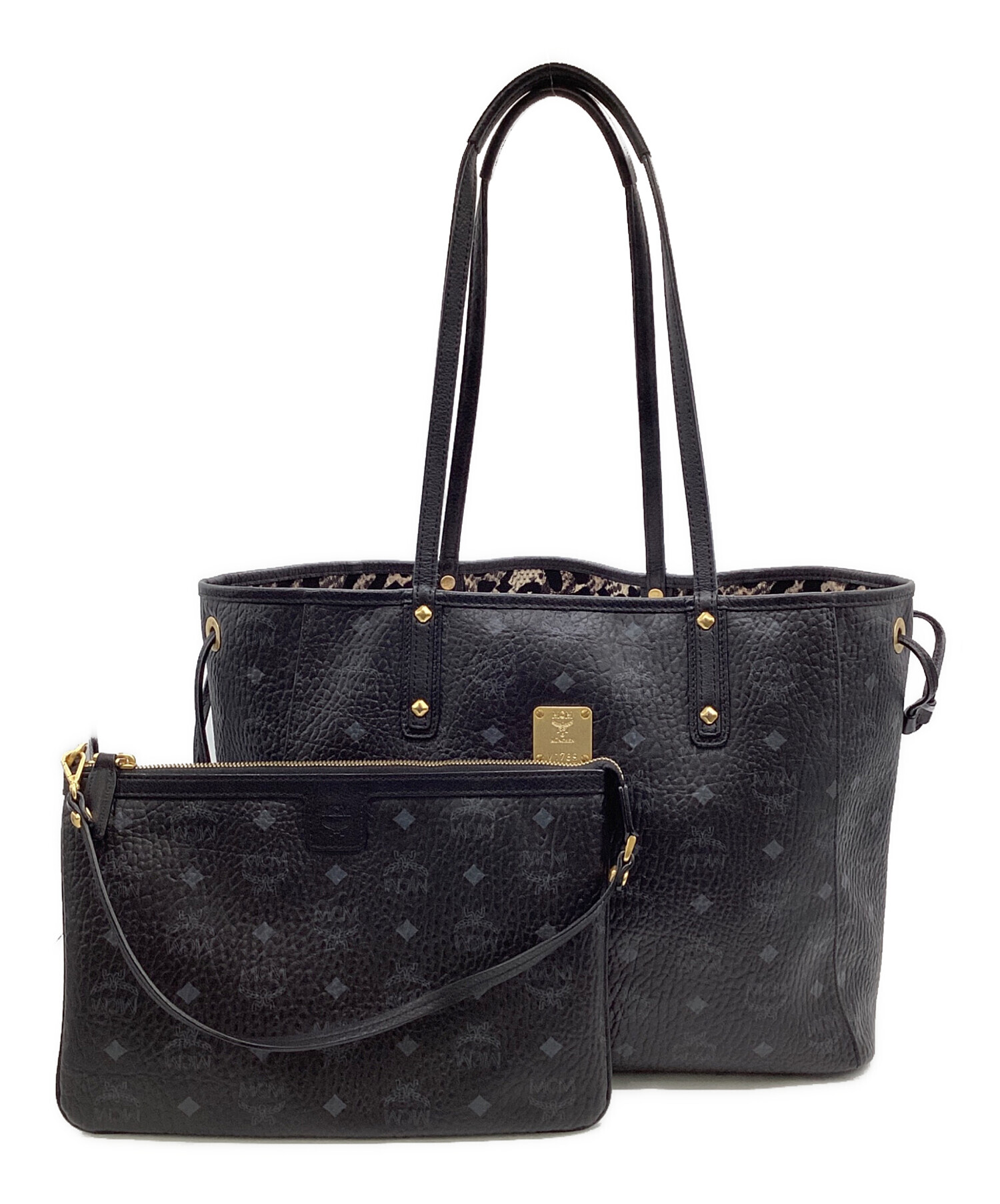 【美品・希少】MCM エムシーエム トートバッグ ヴィセトス　リバーシブル 中古・古着通販】MCM (エムシーエム) ヴィセトス リバーシブル トート