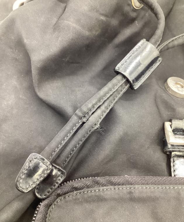 中古・古着通販】PRADA (プラダ) ナイロンリュック ブラック｜ブランド