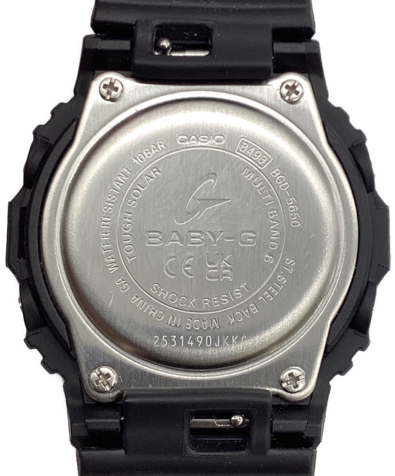 中古・古着通販】CASIO (カシオ) BABY-G 電波ソーラー腕時計 BGD-5650