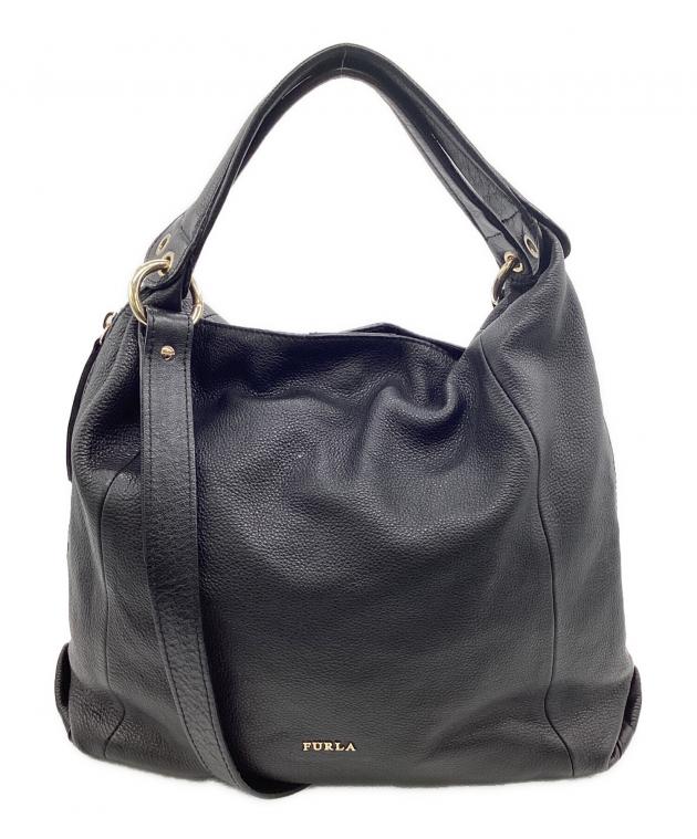 中古・古着通販】FURLA (フルラ) 2WAYバッグ ブラック｜ブランド・古着