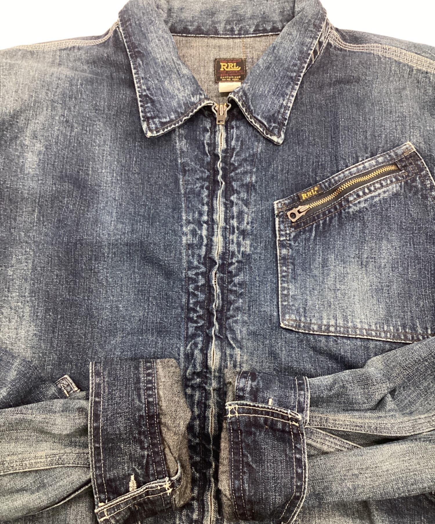 RRL 271-J インディゴデニムジャケット　新品未使用Sサイズ RRL 271-J インディゴデニムジャケット 新品未使用Sサイズ 中古・古着