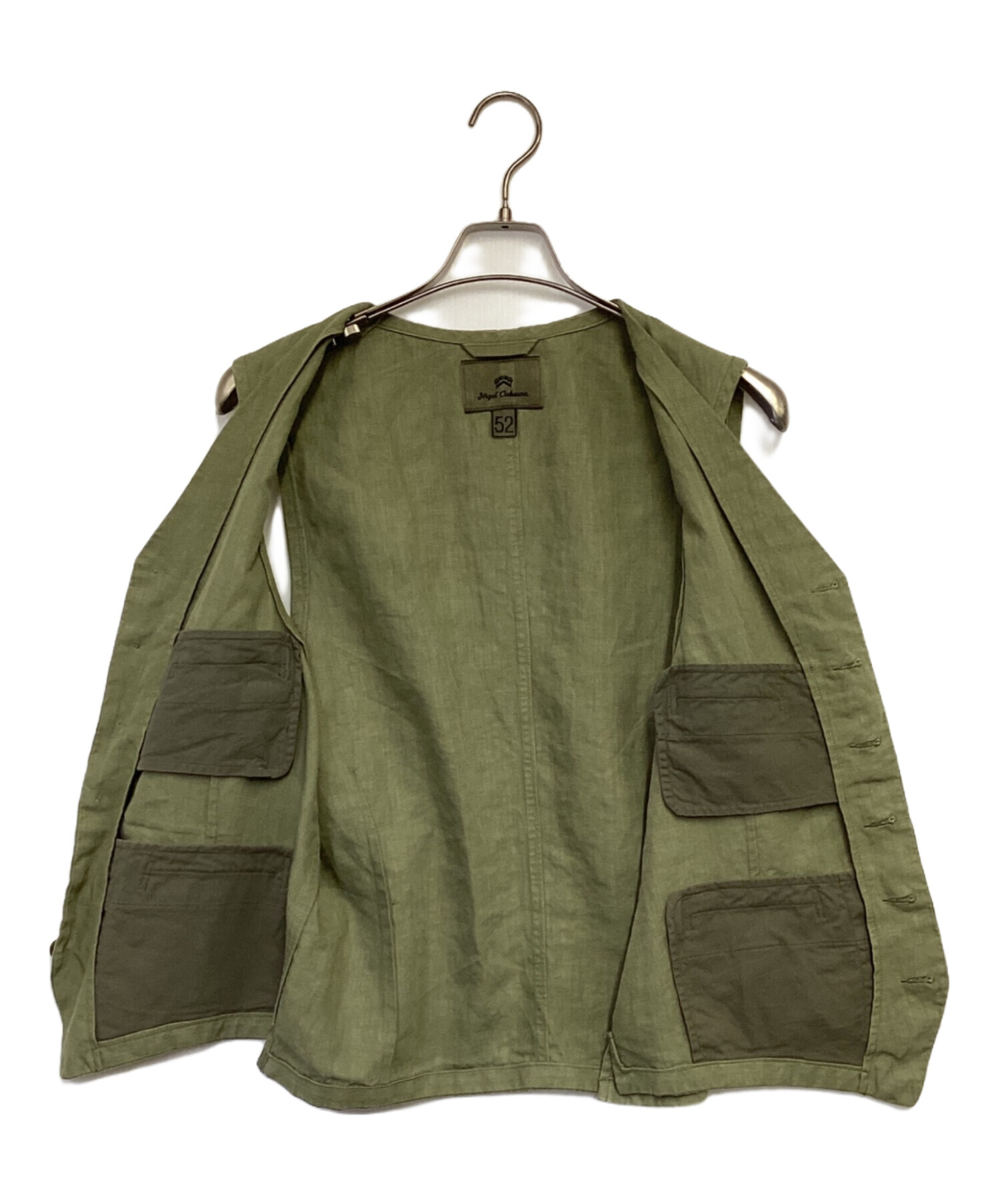 中古・古着通販】NIGEL CABOURN (ナイジェルケーボン) リネンベスト