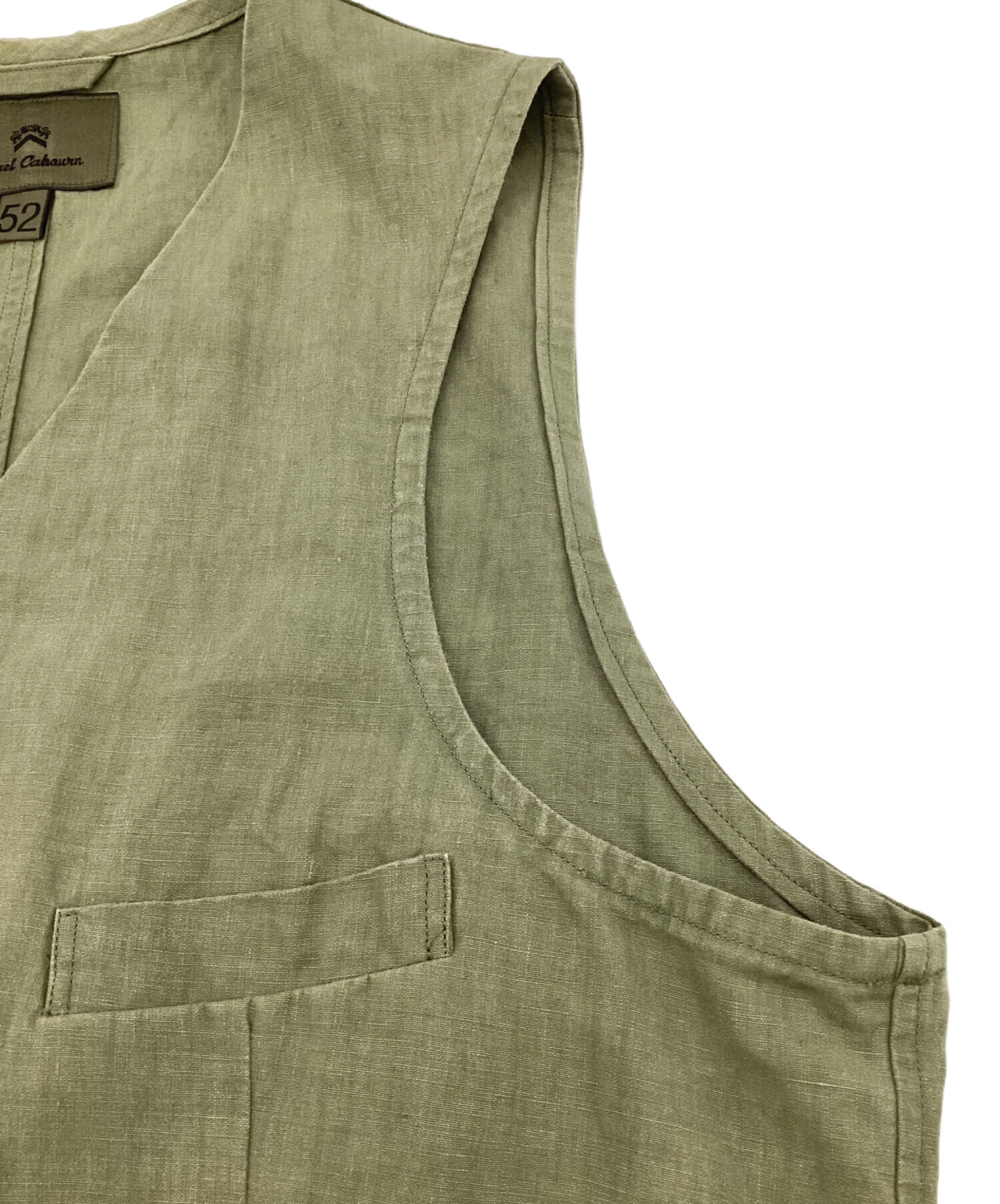 中古・古着通販】NIGEL CABOURN (ナイジェルケーボン) リネンベスト