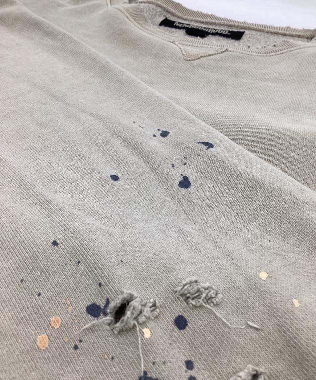 中古・古着通販】NEIGHBORHOOD (ネイバーフッド) DAMAGE SWEATSHIRT