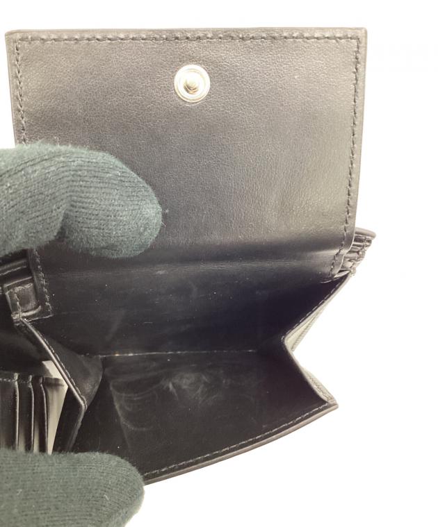 中古・古着通販】CELINE (セリーヌ) クロコダイル型押し 2つ折り財布