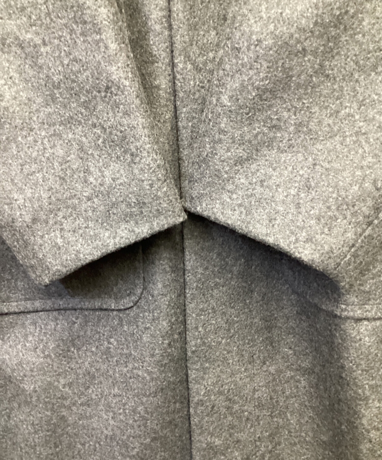 中古・古着通販】UN3D. (アンスリード) TUCK SHOLDER LONG CT（タック