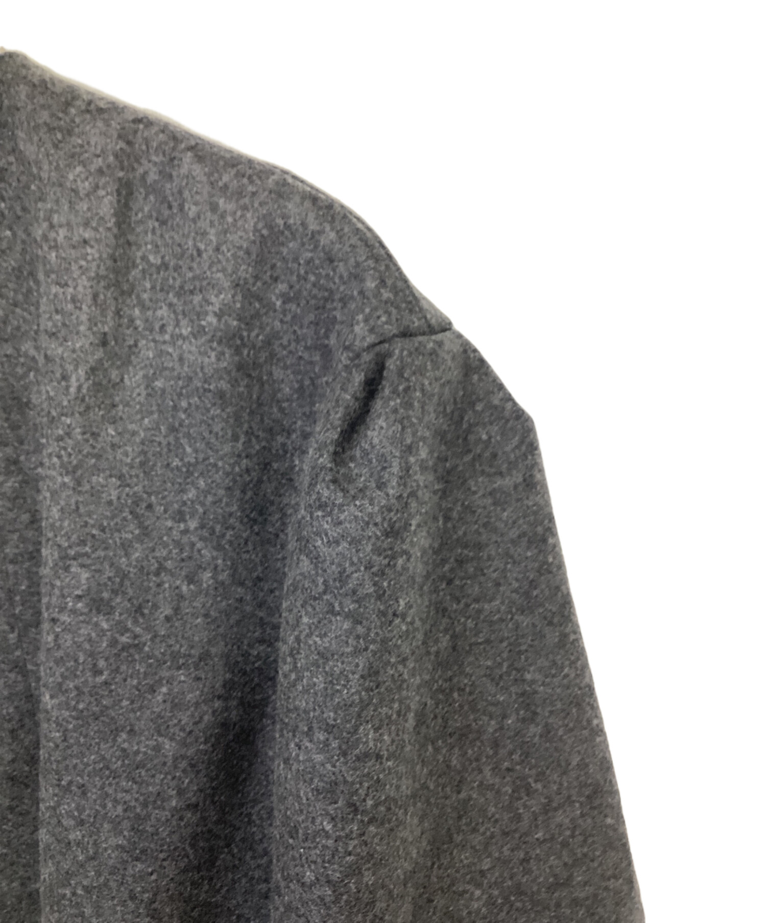 中古・古着通販】UN3D. (アンスリード) TUCK SHOLDER LONG CT（タック