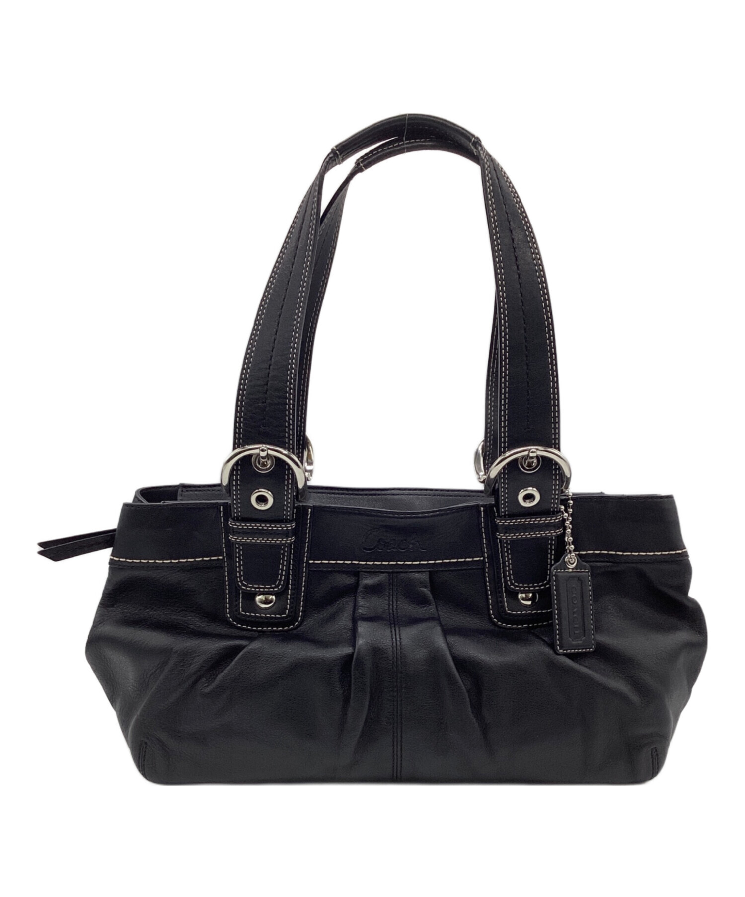 中古・古着通販】COACH (コーチ) トートバッグ ブラック｜ブランド