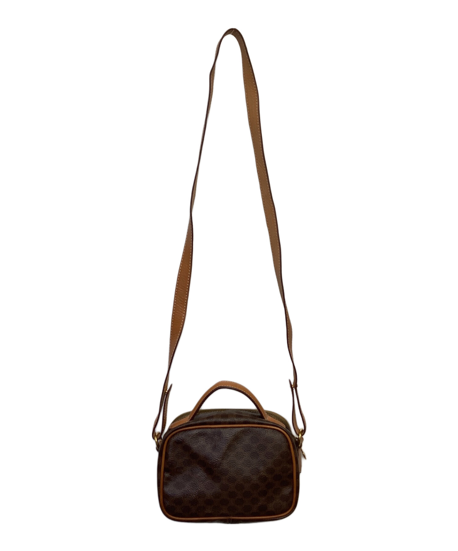 中古・古着通販】CELINE (セリーヌ) マカダム ショルダーポーチ