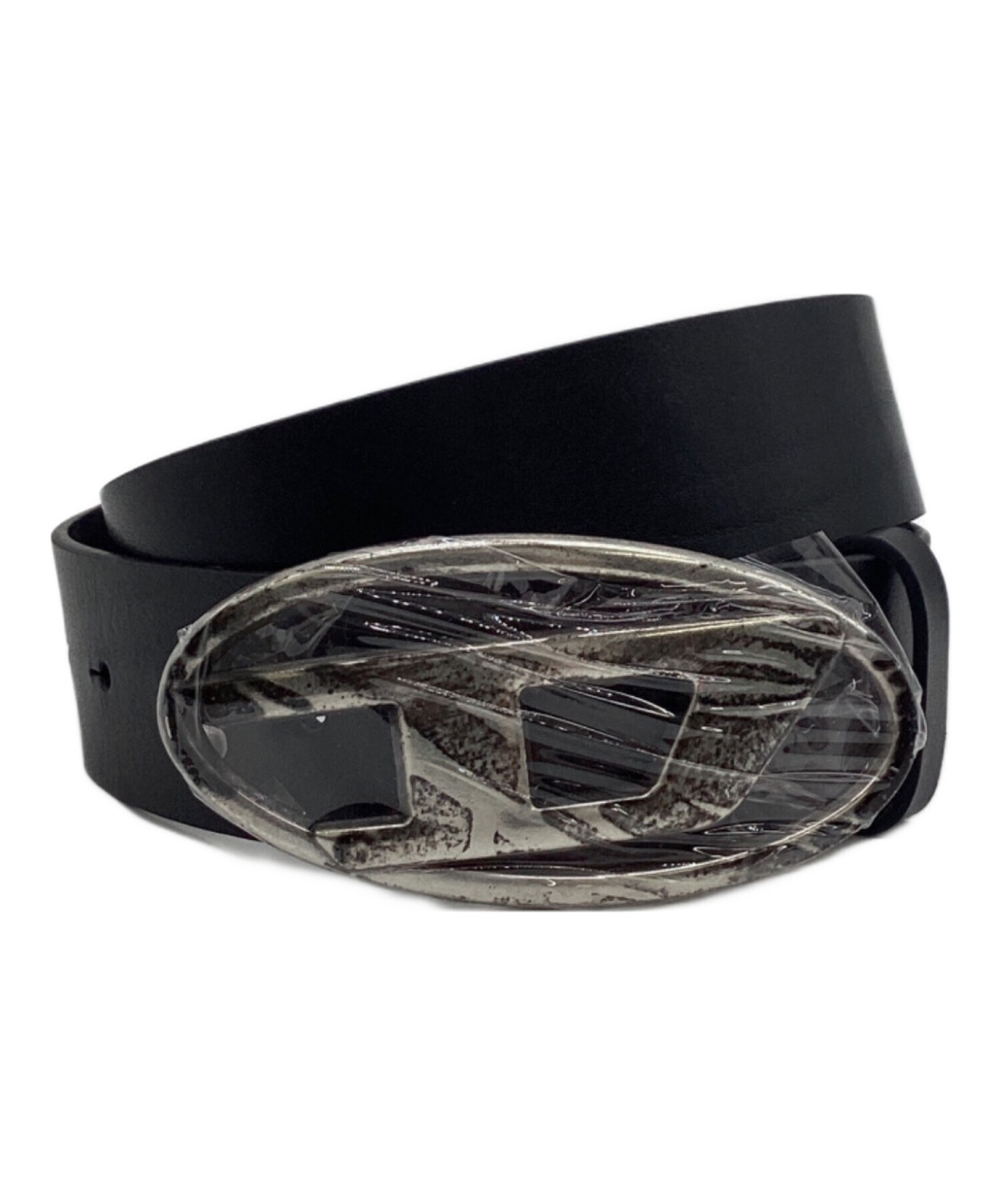 中古・古着通販】DIESEL (ディーゼル) ロゴベルト ブラック サイズ:85